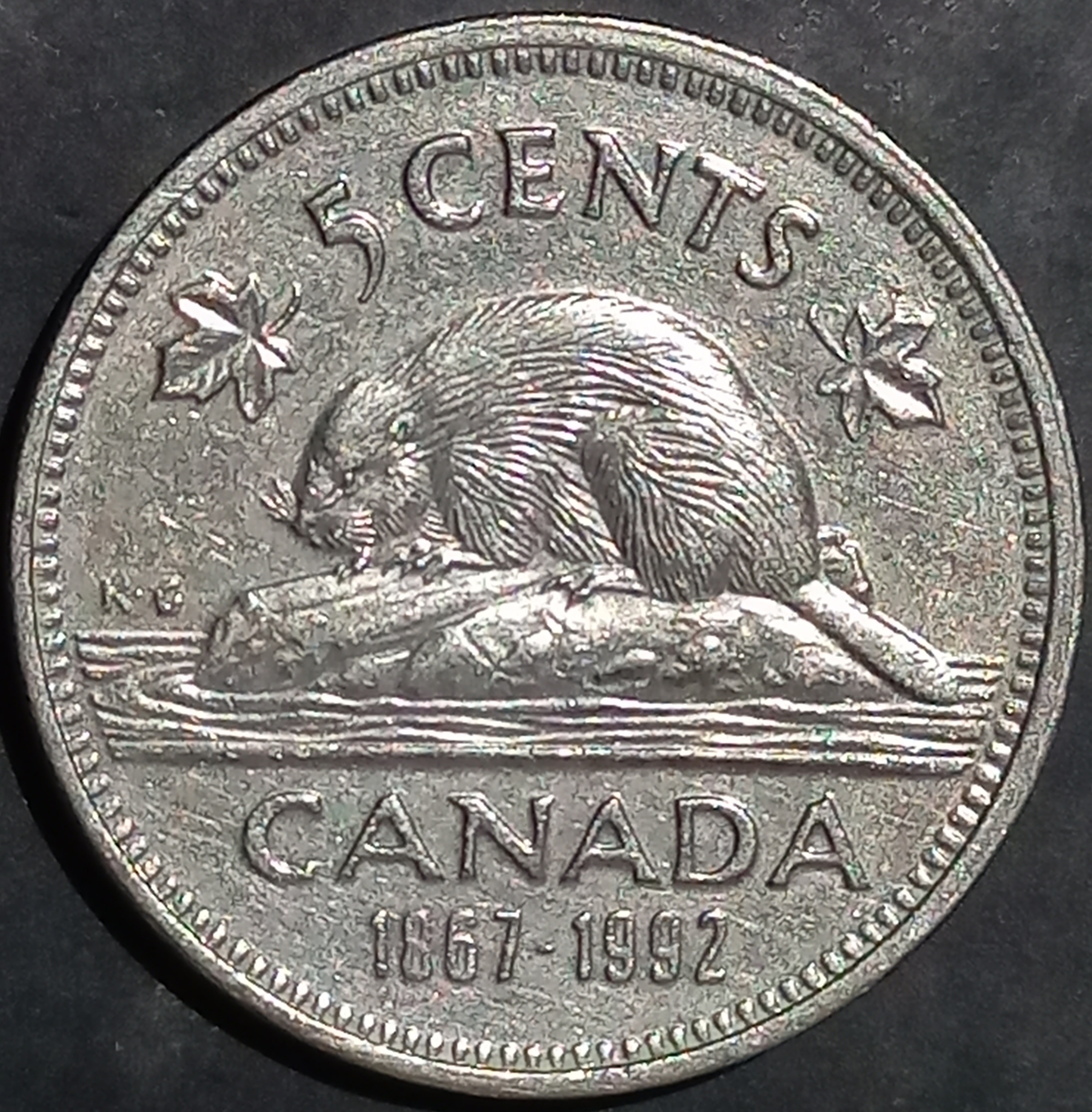 Canada 5 Cents 1992