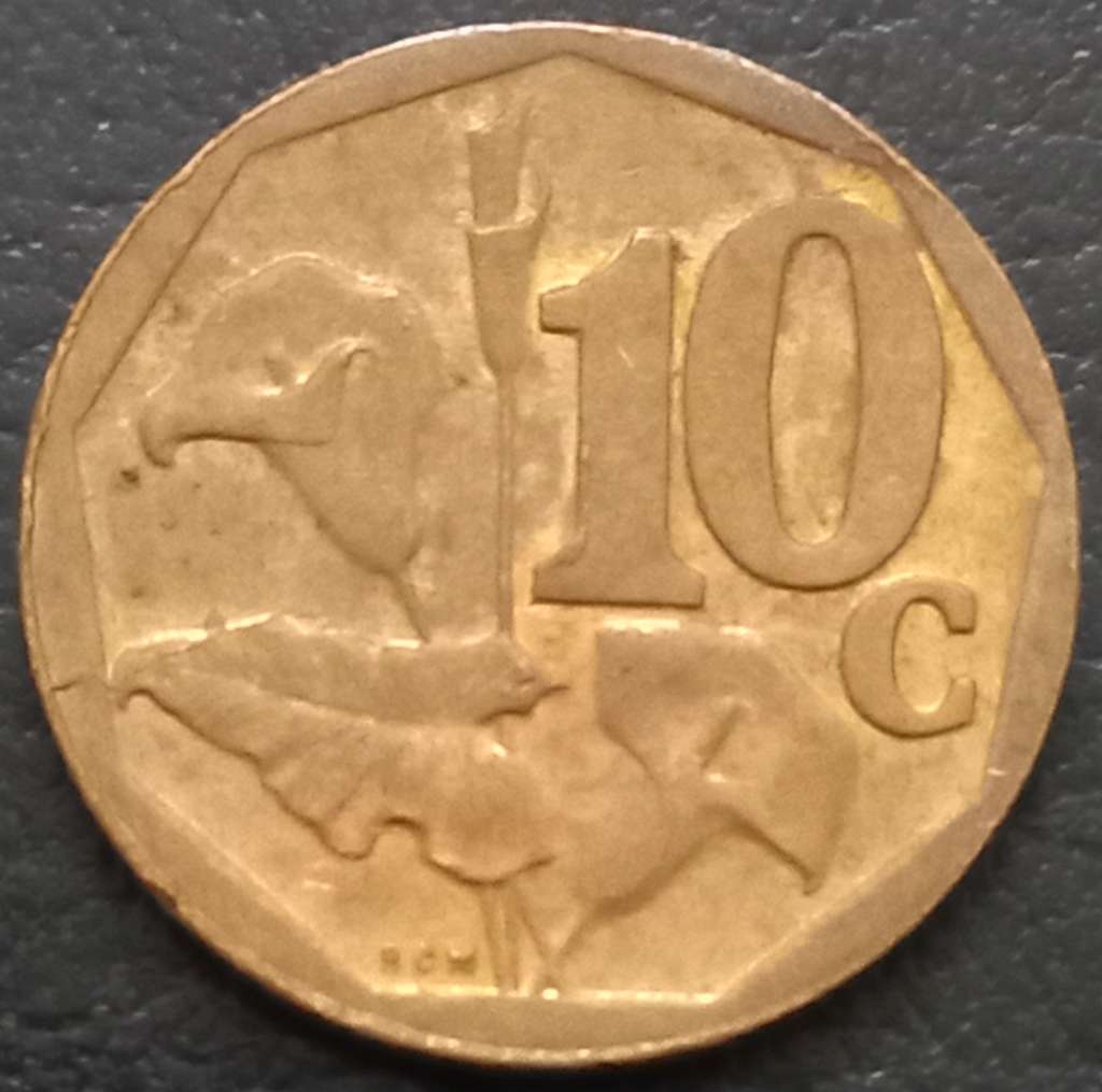 South Africa 10 Cent 2014