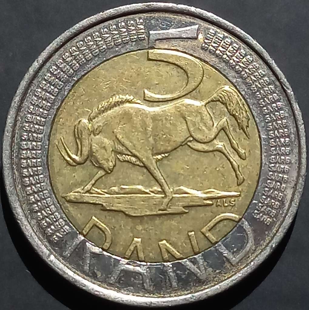South Africa 5 Rand 2020