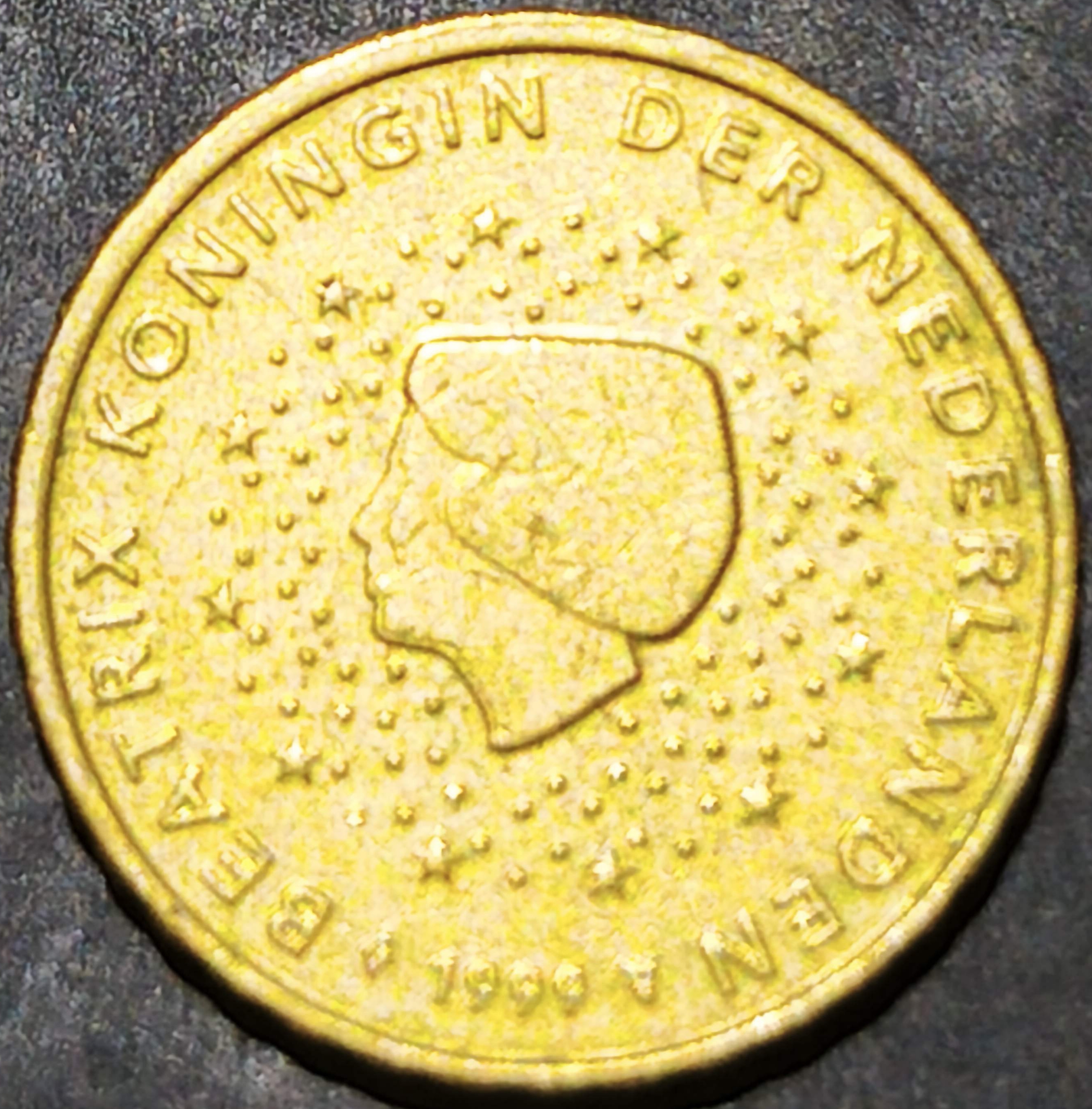 Netherlands 10 Euro Cents 1999