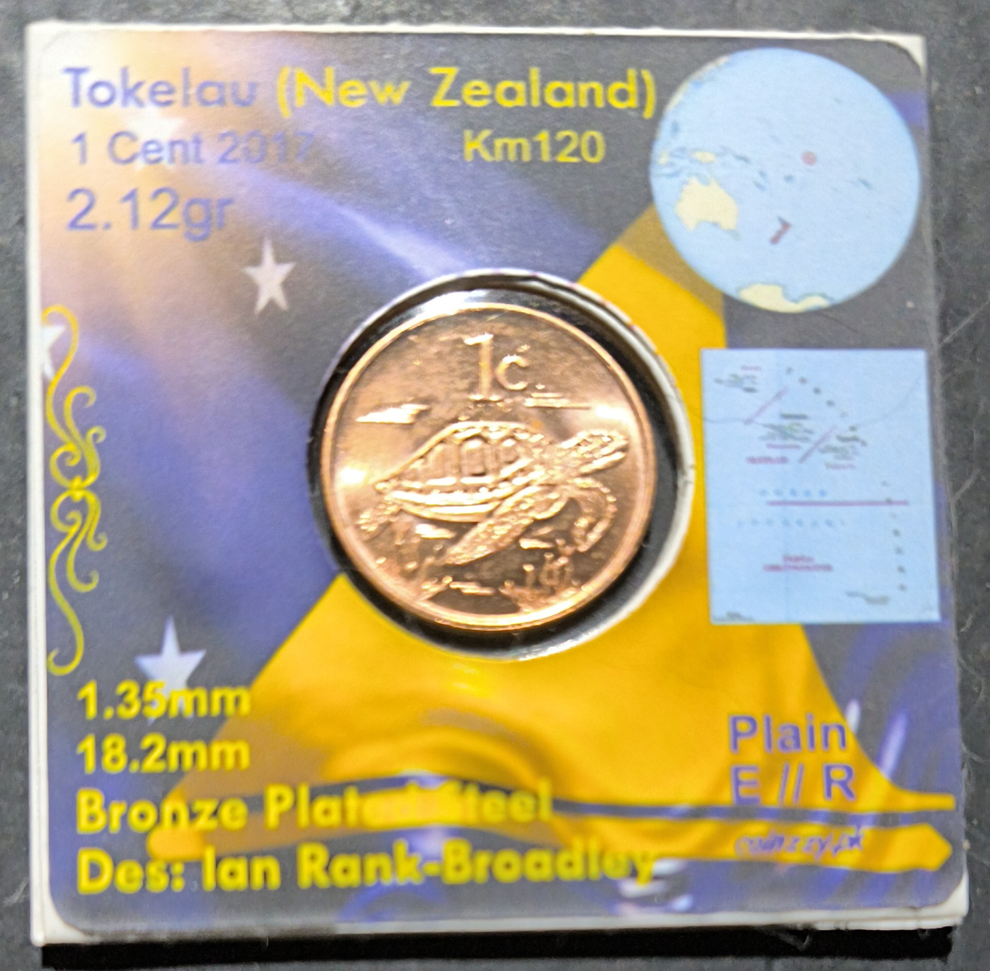 Tokelau 1 Cent 2017 