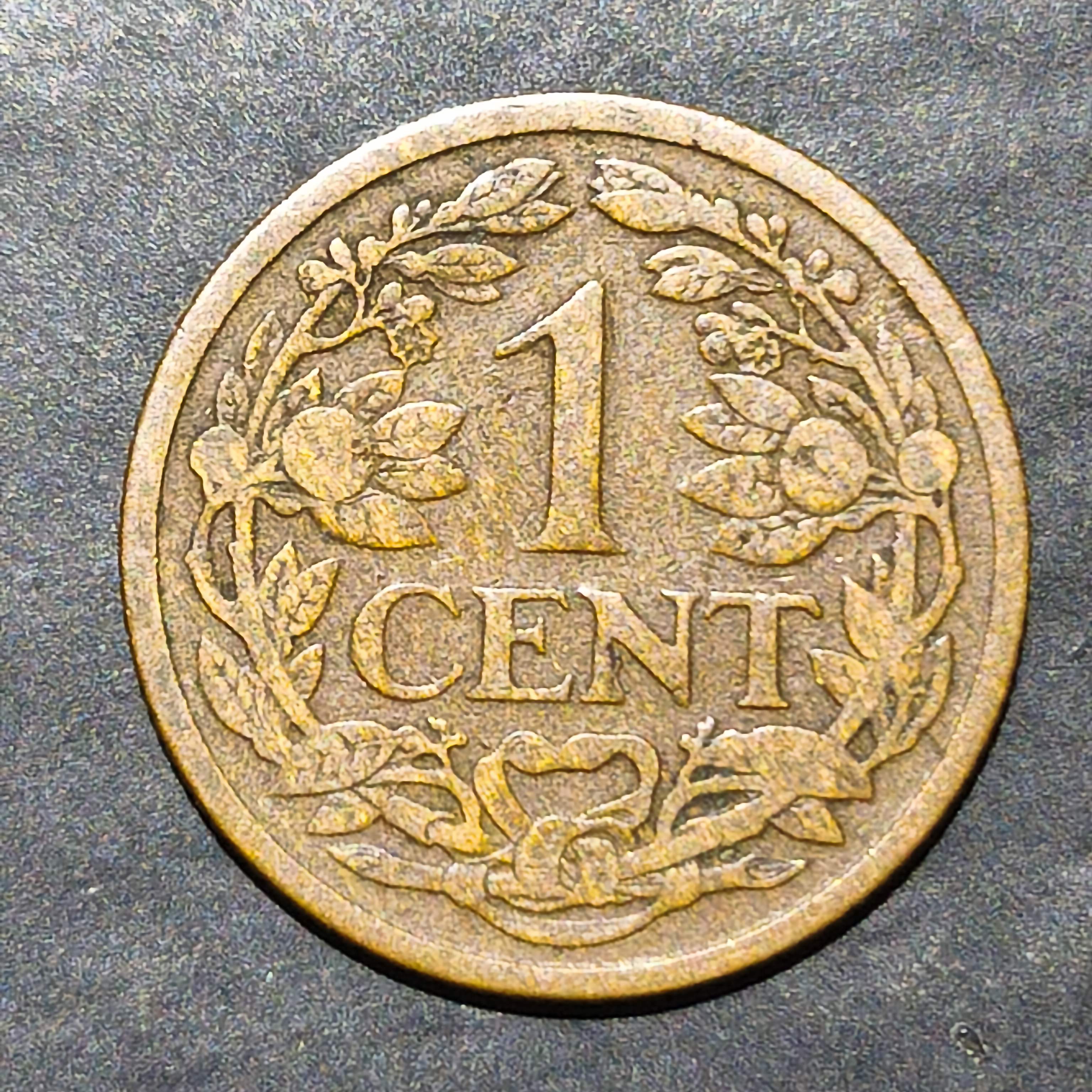 Netherlands 1 Cent 1916