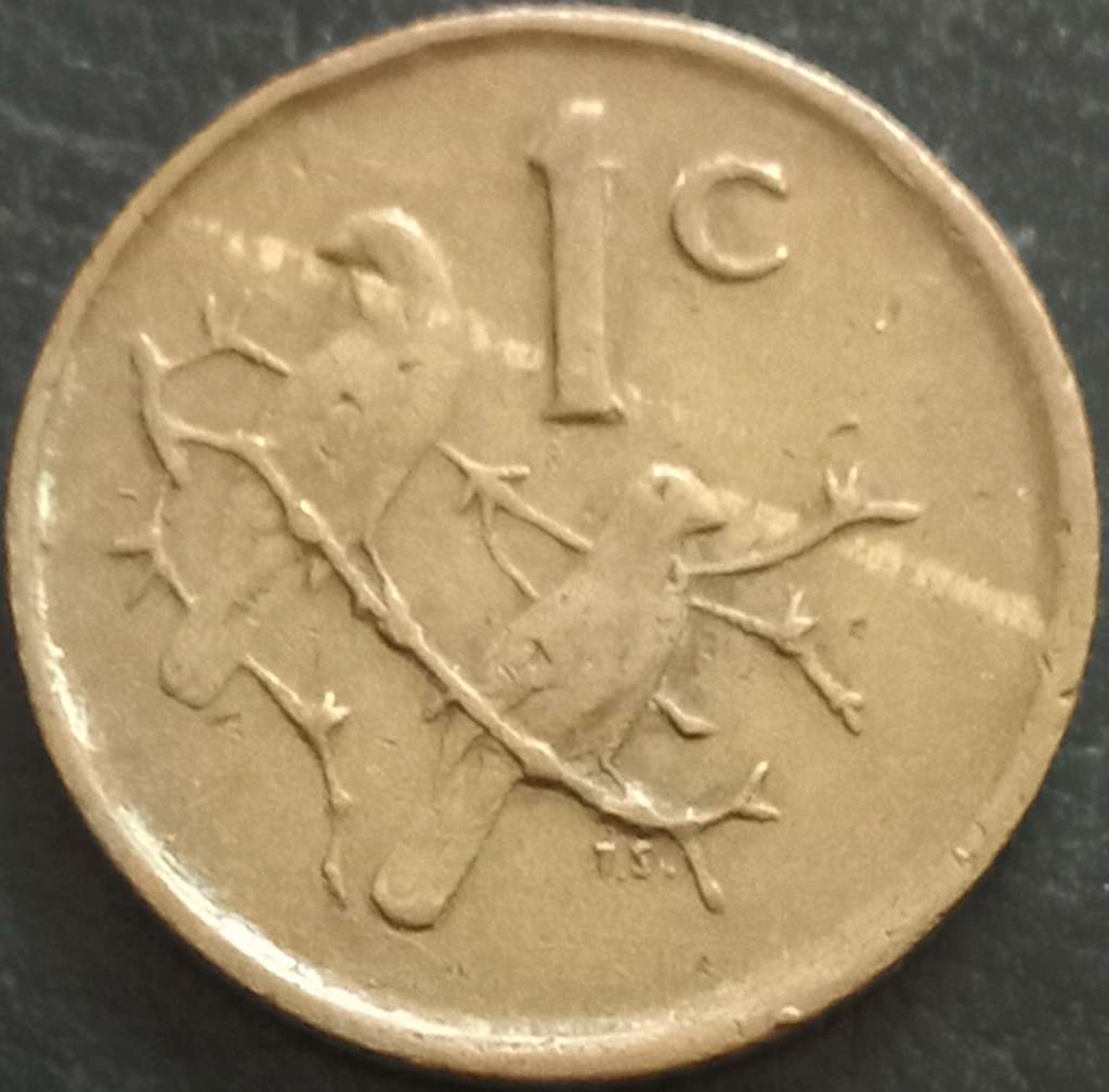 South Africa 1 Cent 1982
