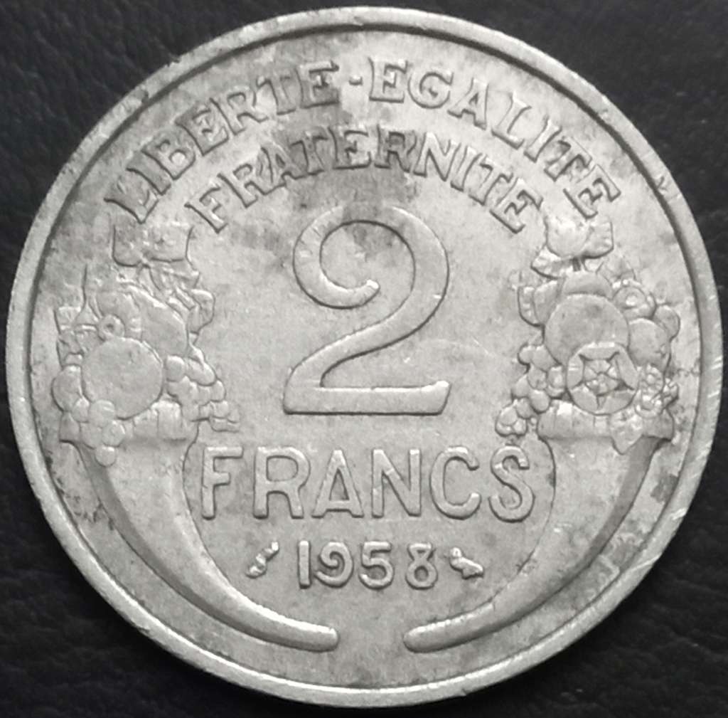 France 2 Franc 1958~1959 Owl PM