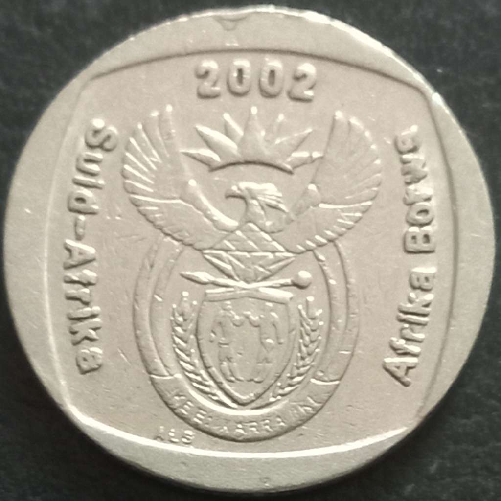 South Africa 1 Rand 2002 Summit
