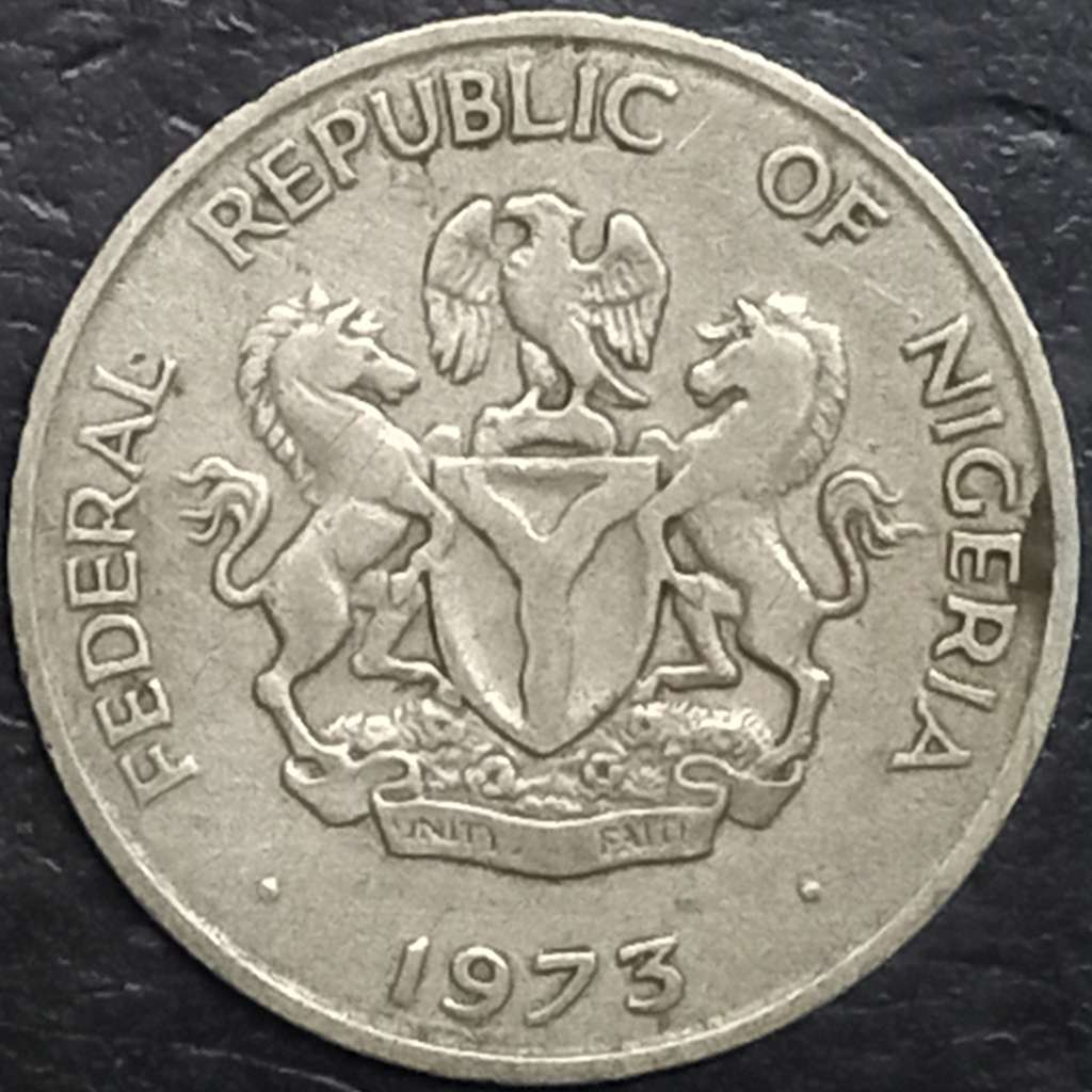 Nigeria 10 Kobo 1973 1976
