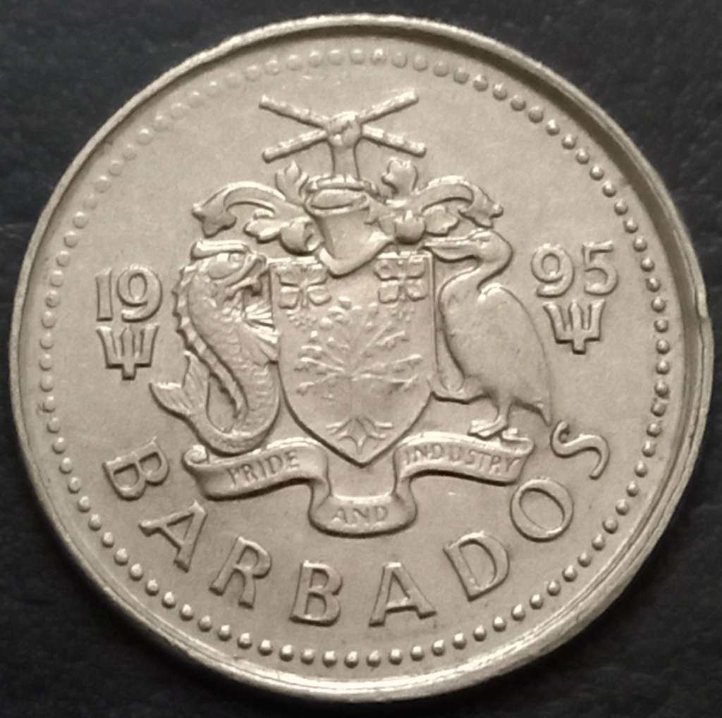 Barbados 10 Cent 1973 2005