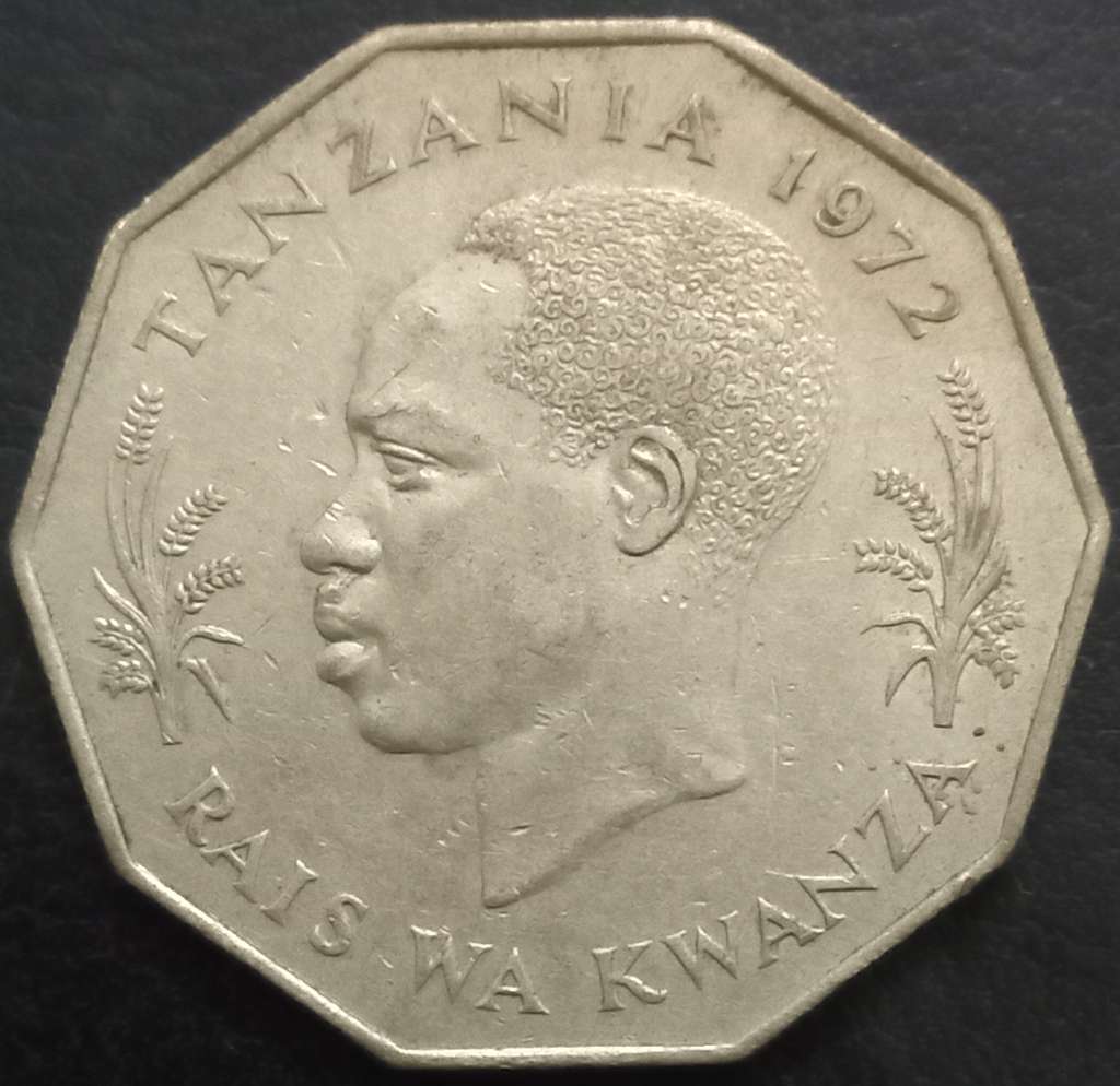 Tanzania 5 Shilling 1972-1980