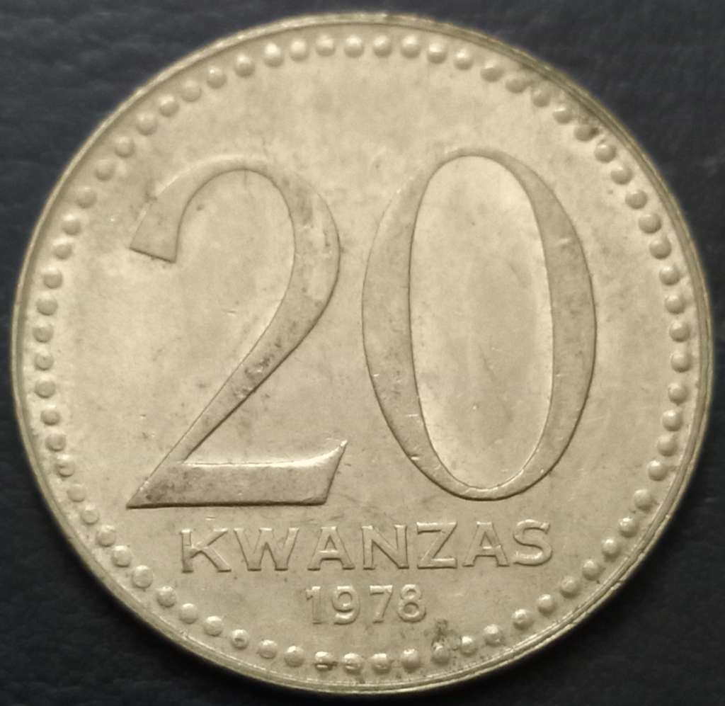 Angola 20 Kwanza 1978