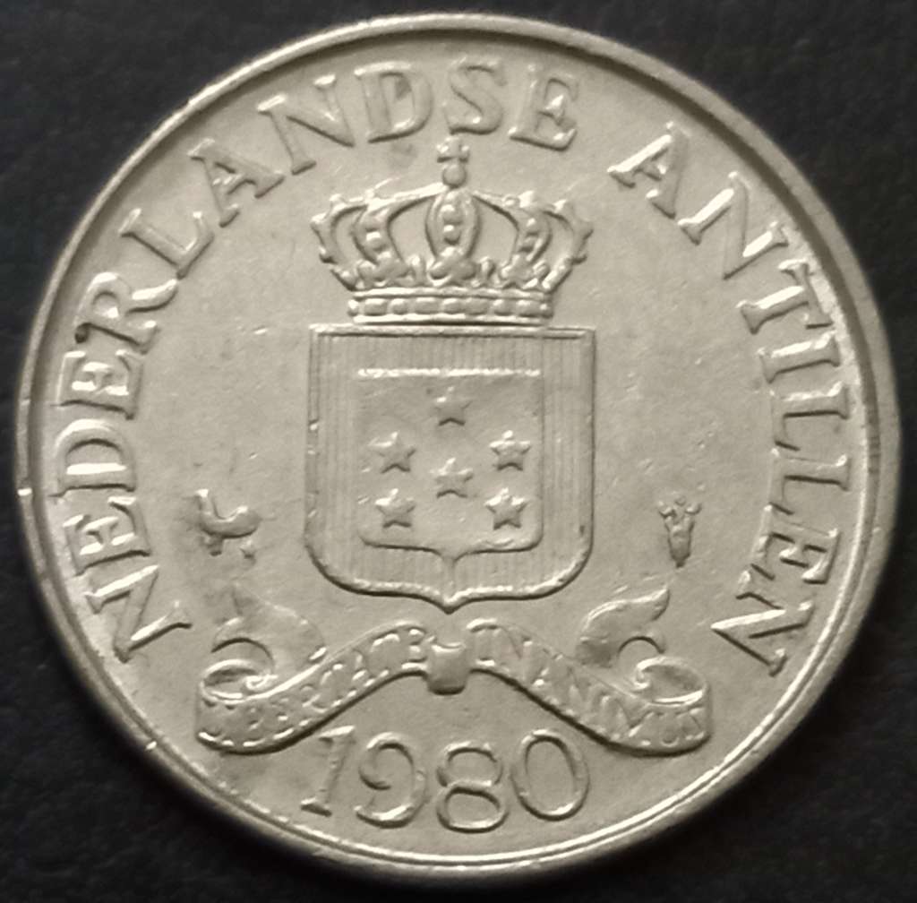 Neth. Antilles 25 Cent 1970 1985