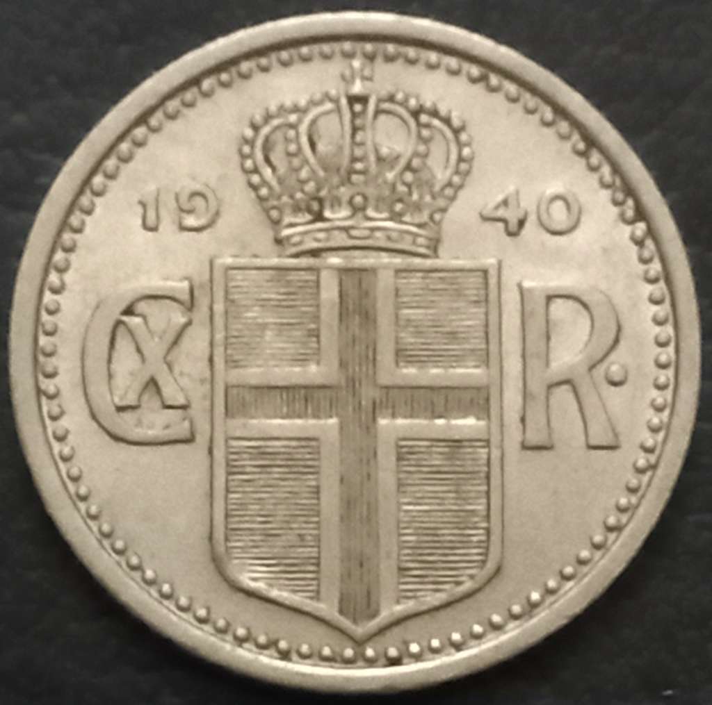 Iceland 10 Aurar 1940