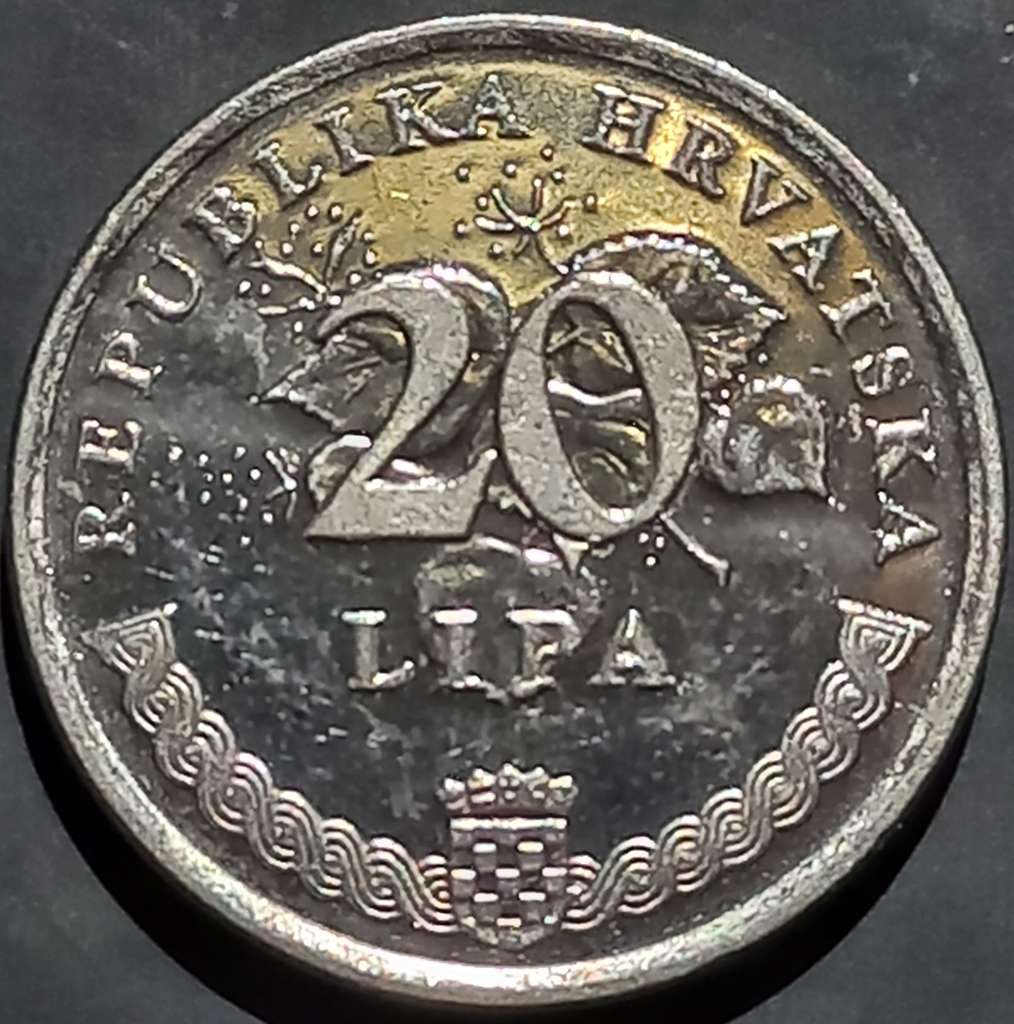 Croatia 20 Lipa 1995 FAO