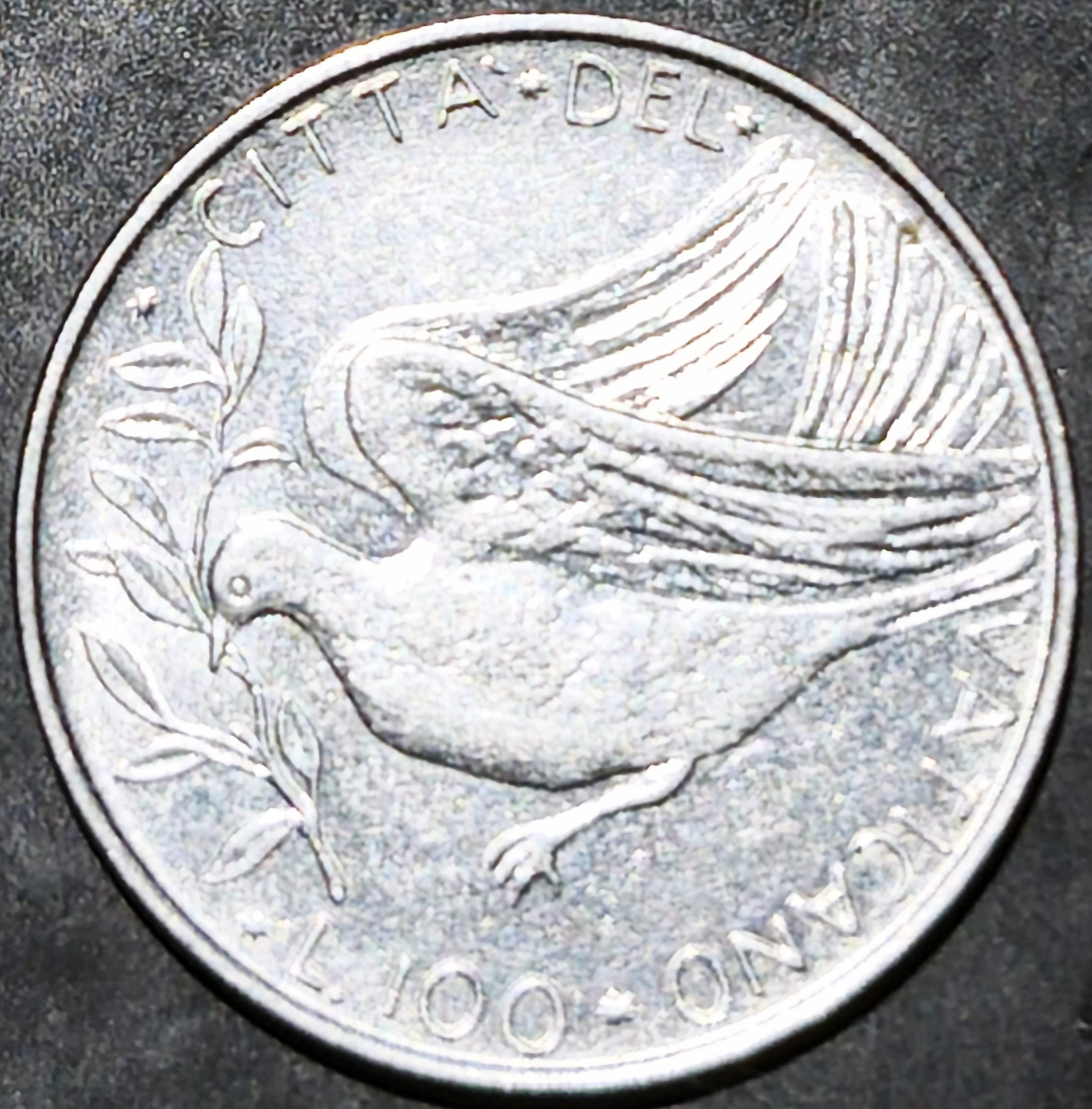 Vatican 100 Lire 1970~1977