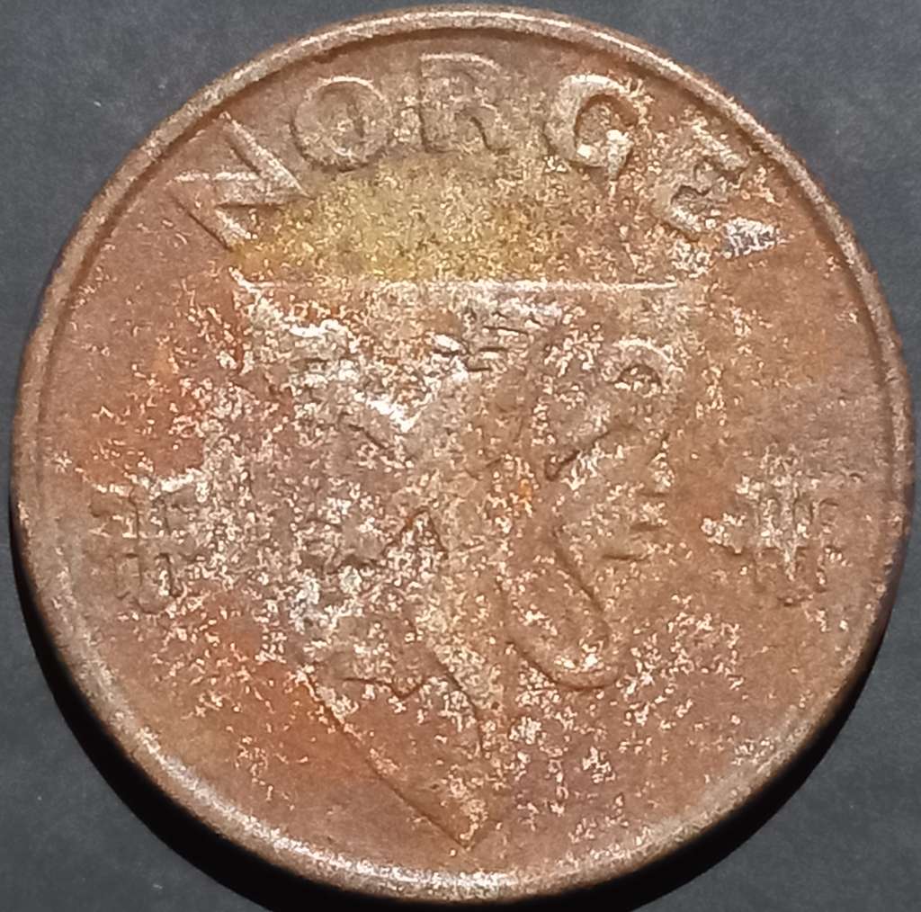 Norway 5 Øre 1941~1945 Iron