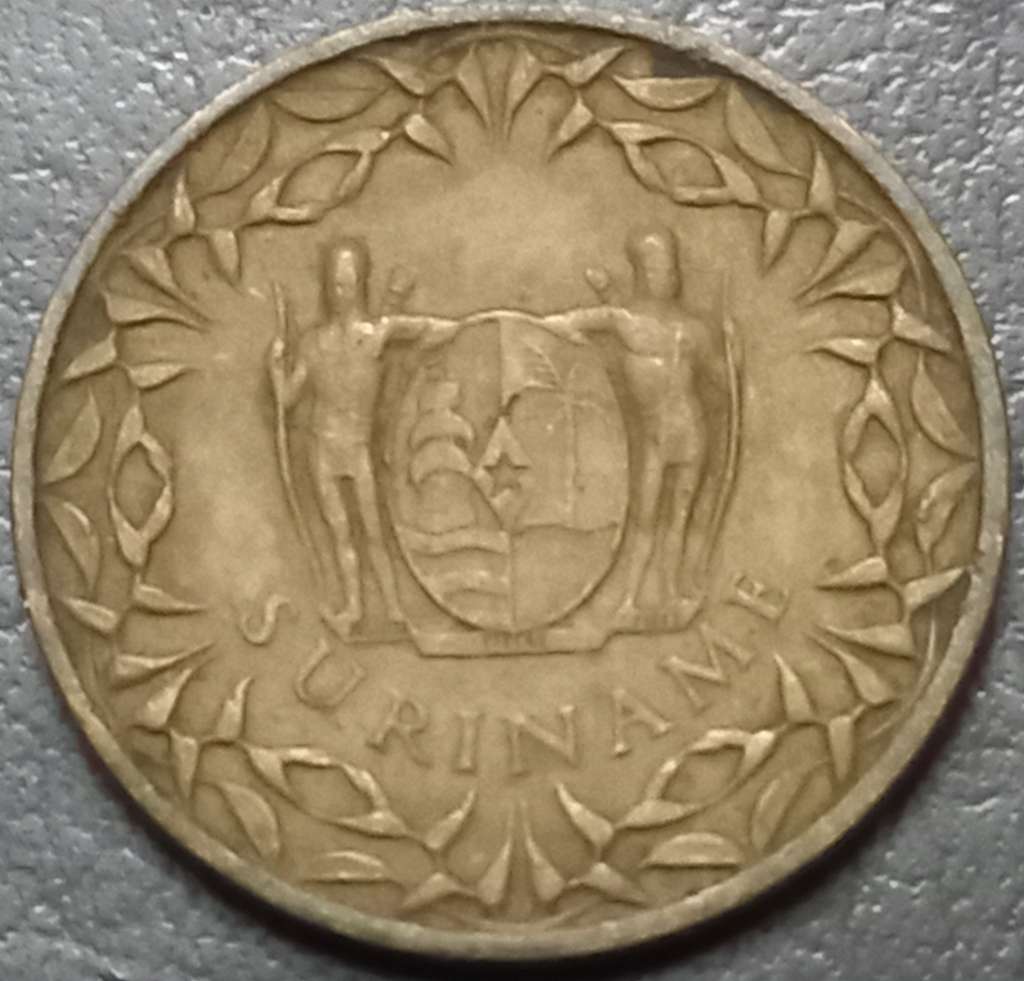 Suriname 1 Cent 1962 Fish PM