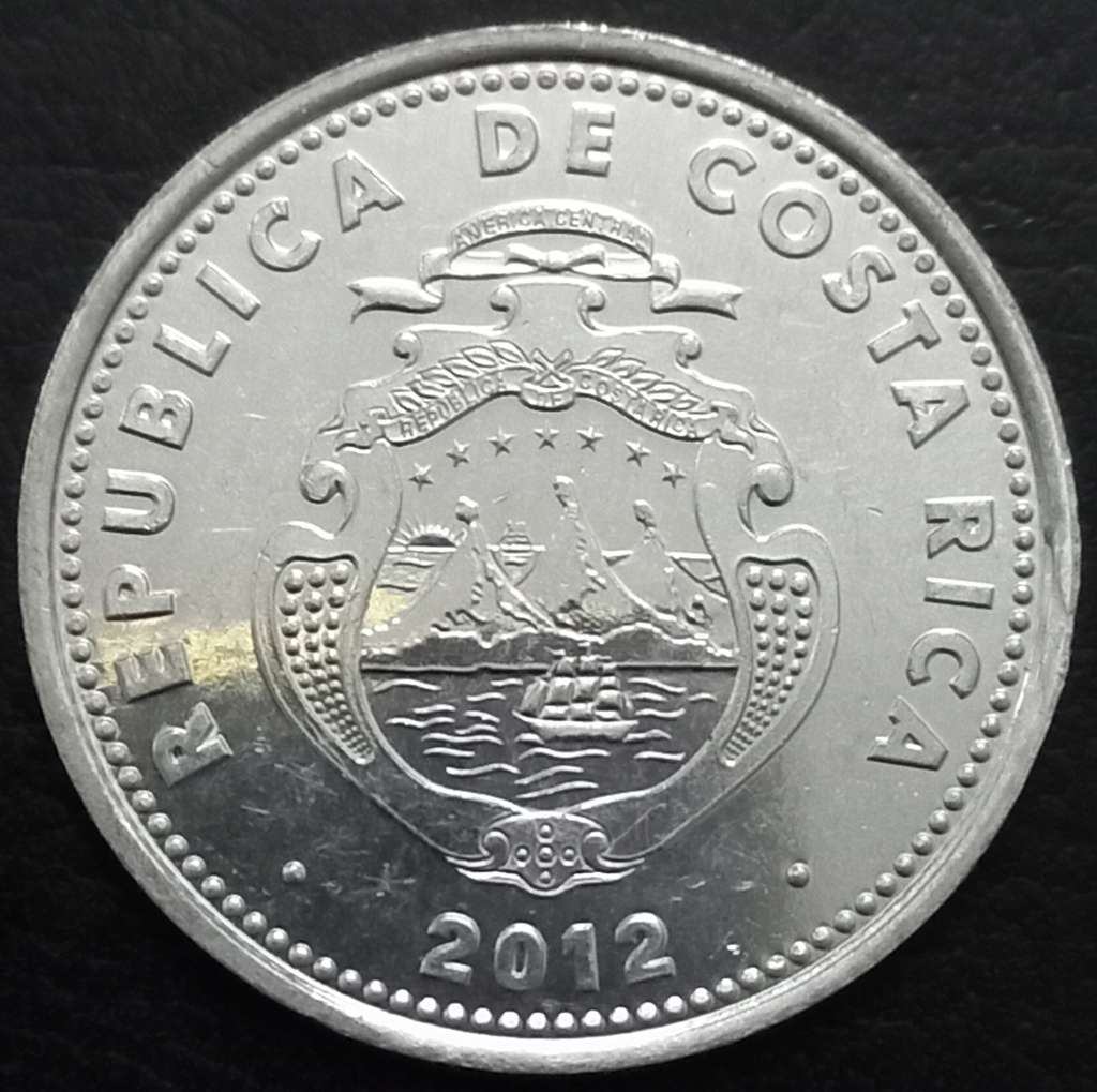 Costa Rica 10 Colones 2012