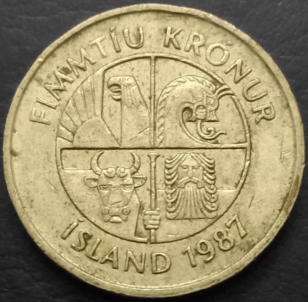 Iceland 50 Krona 1987 2005