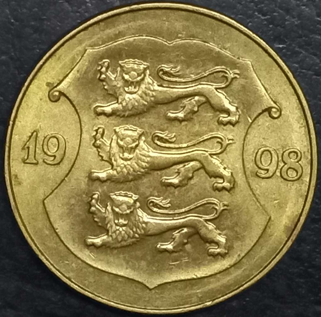 Estonia 1 Kroon 1998 2006