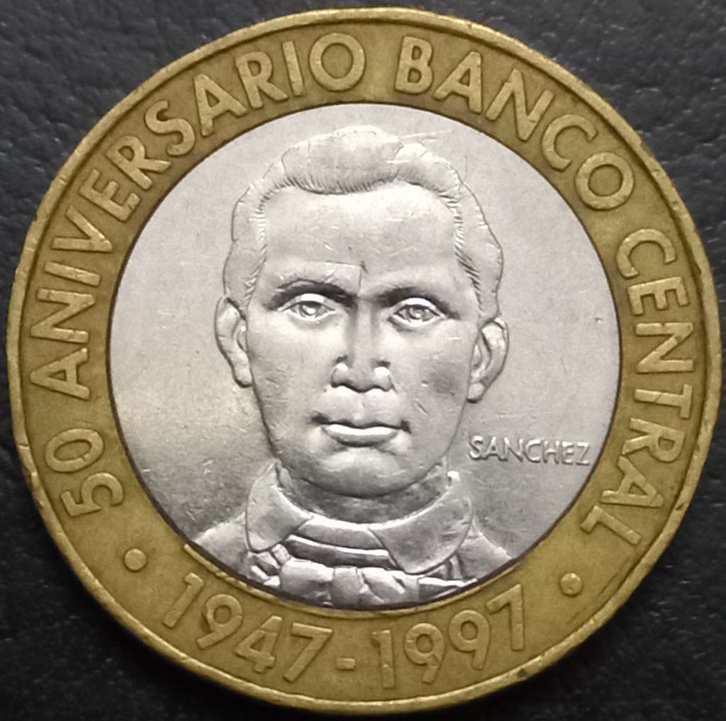 Dominican Republic 5 Peso 1997