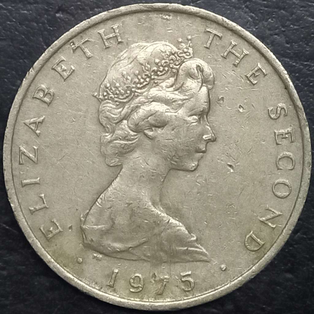 Isle of Man 10 New Penny 1971 1975