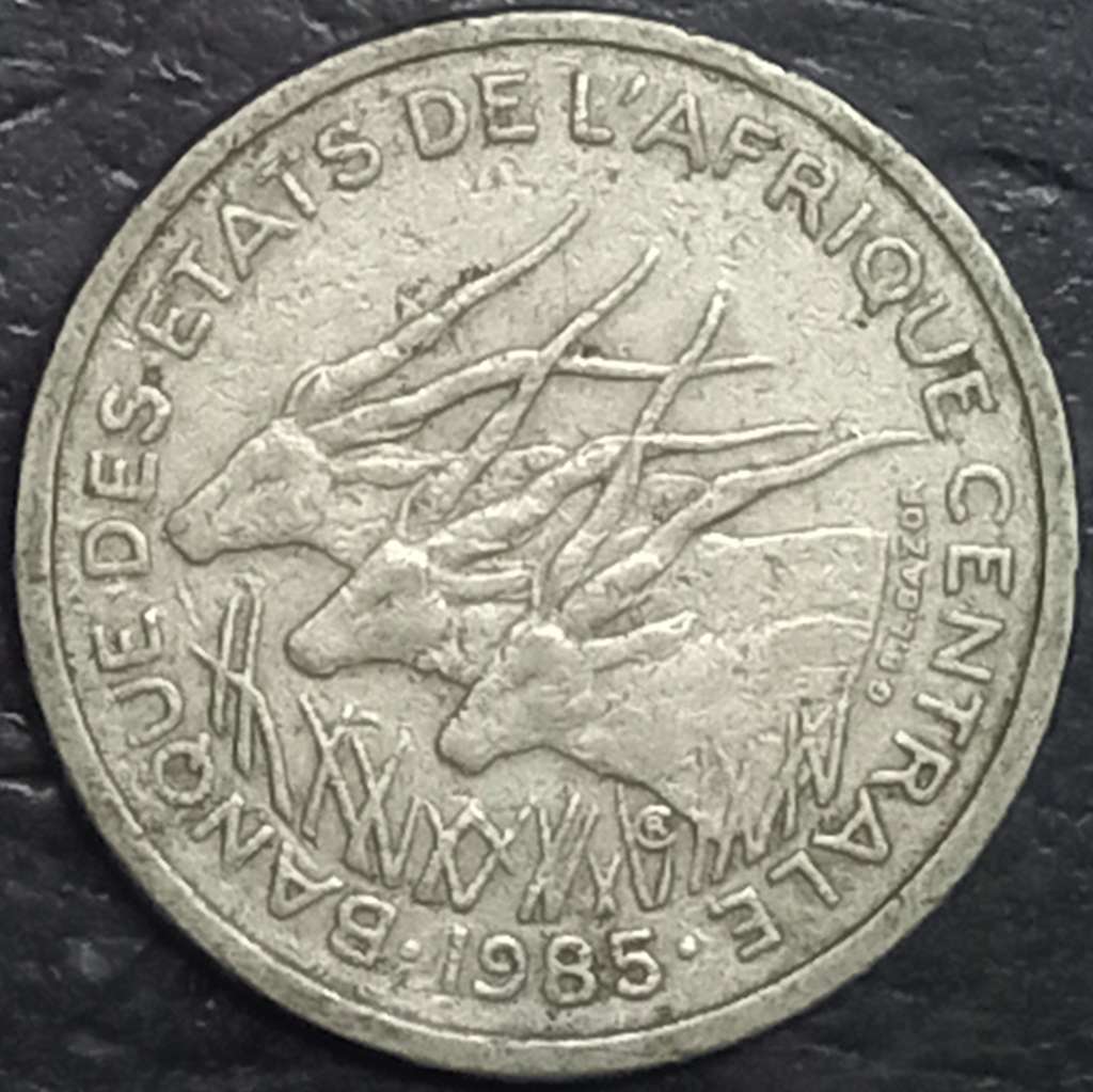 Central African States 50 Franc 1976 2003