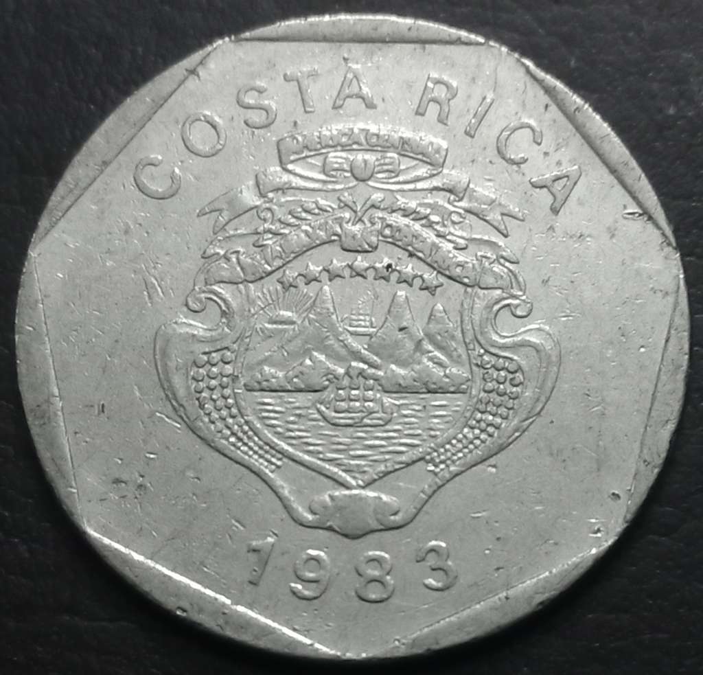 Costa Rica 5 Colon 1983~1993