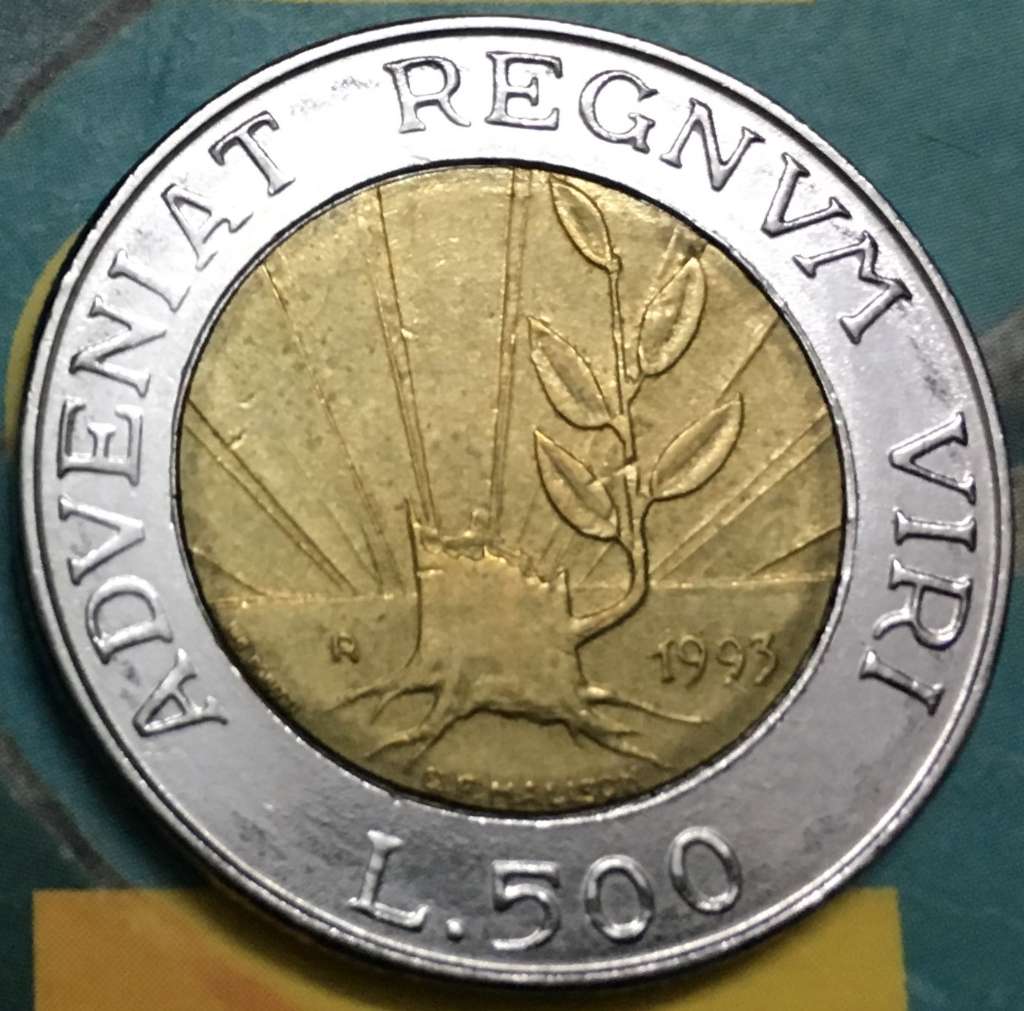 San Marino 500 Lira 1993