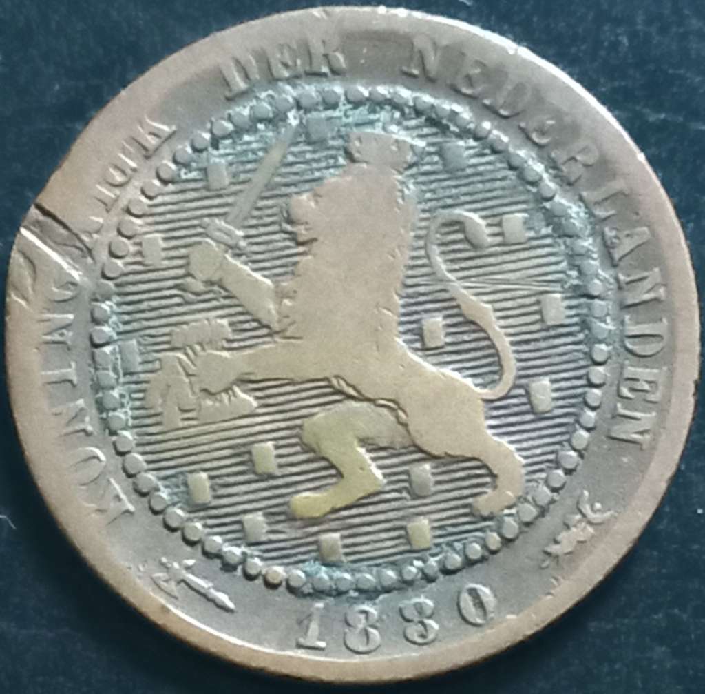 Netherlands 1 Cent 1877 1900