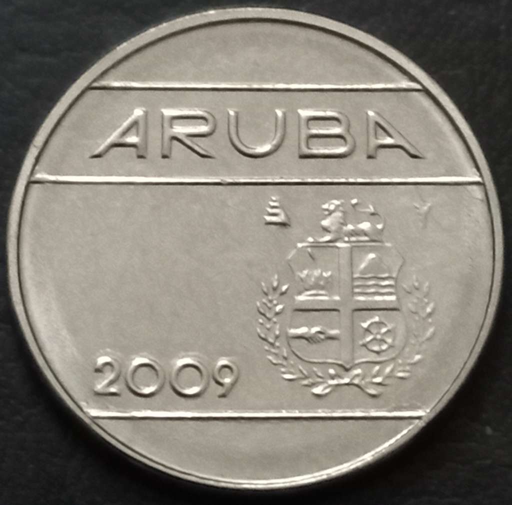 Aruba 10 Cent 1986 2018