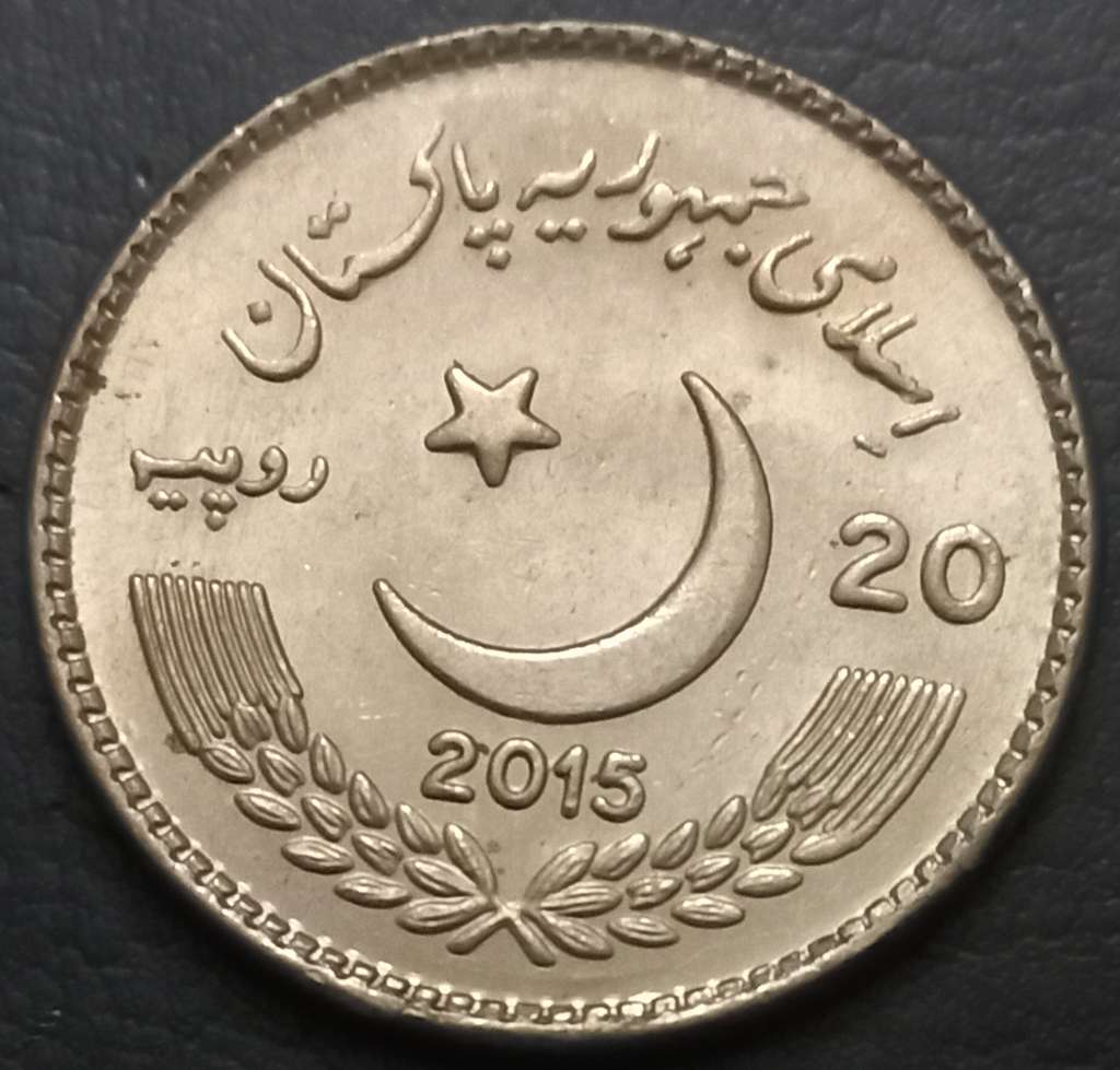 Pakistan 20 Rupee 2015 China