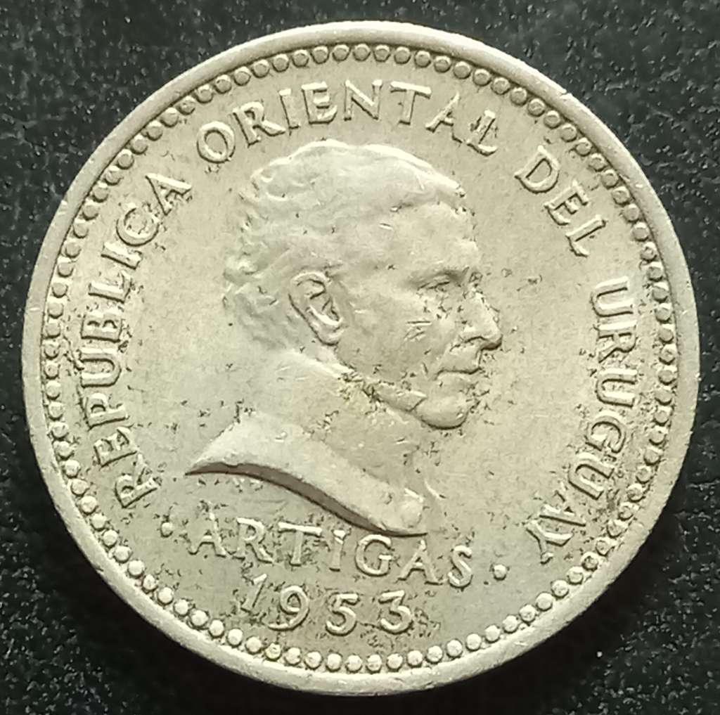 Uruguay 5 Centésimo 1953