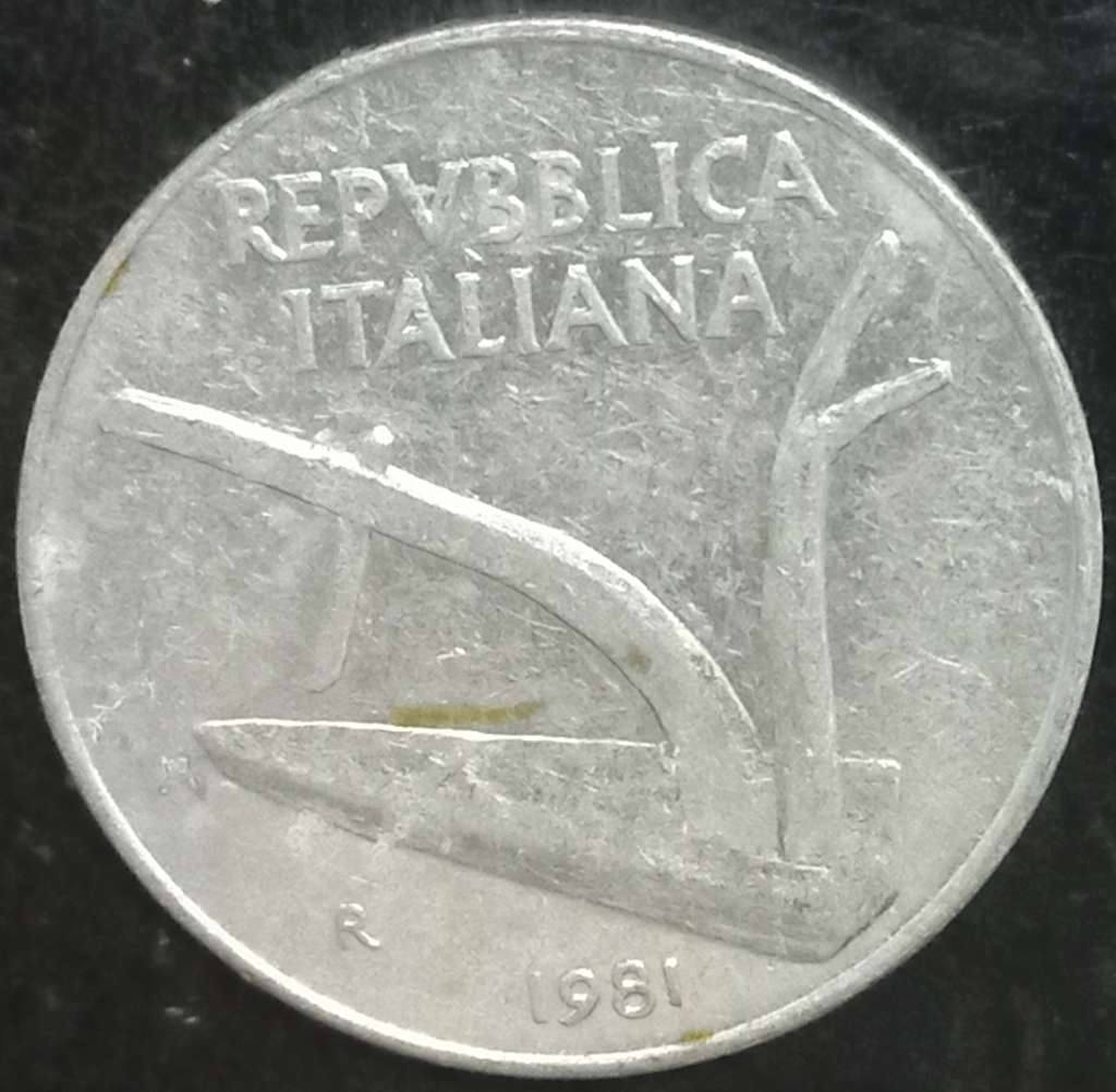 Italy 10 Lira 1951 2001