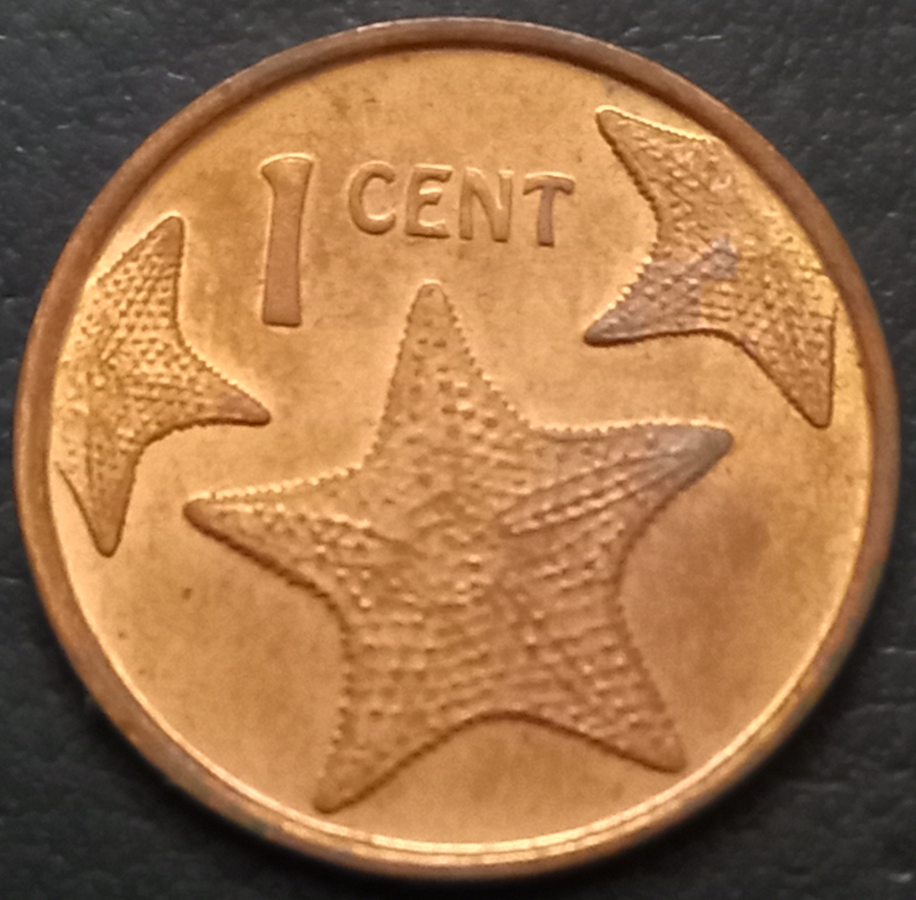 Bahamas 1 Cent 2014-2015 Magnetic
