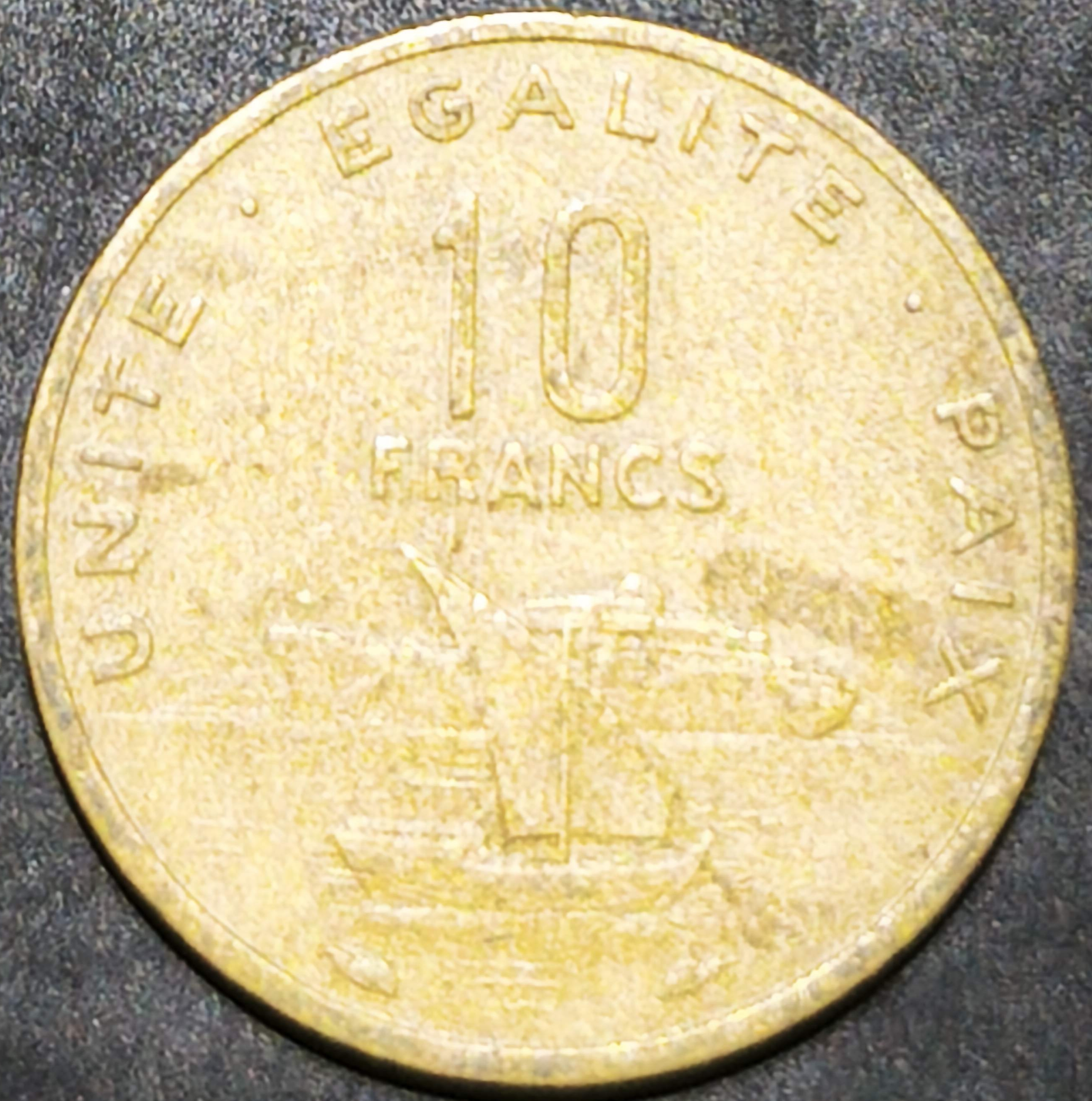 Djibouti 10 Francs 1977~2017