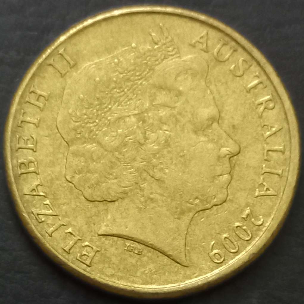 Australia 1 Dollar 2009 Pension