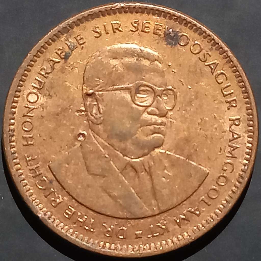 Mauritius 5 Cent 1987~2017