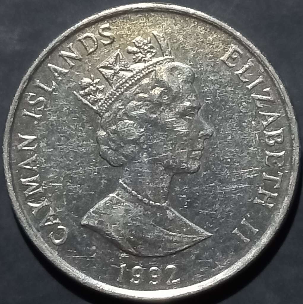 Cayman Islands 25 Cent 1992~1996