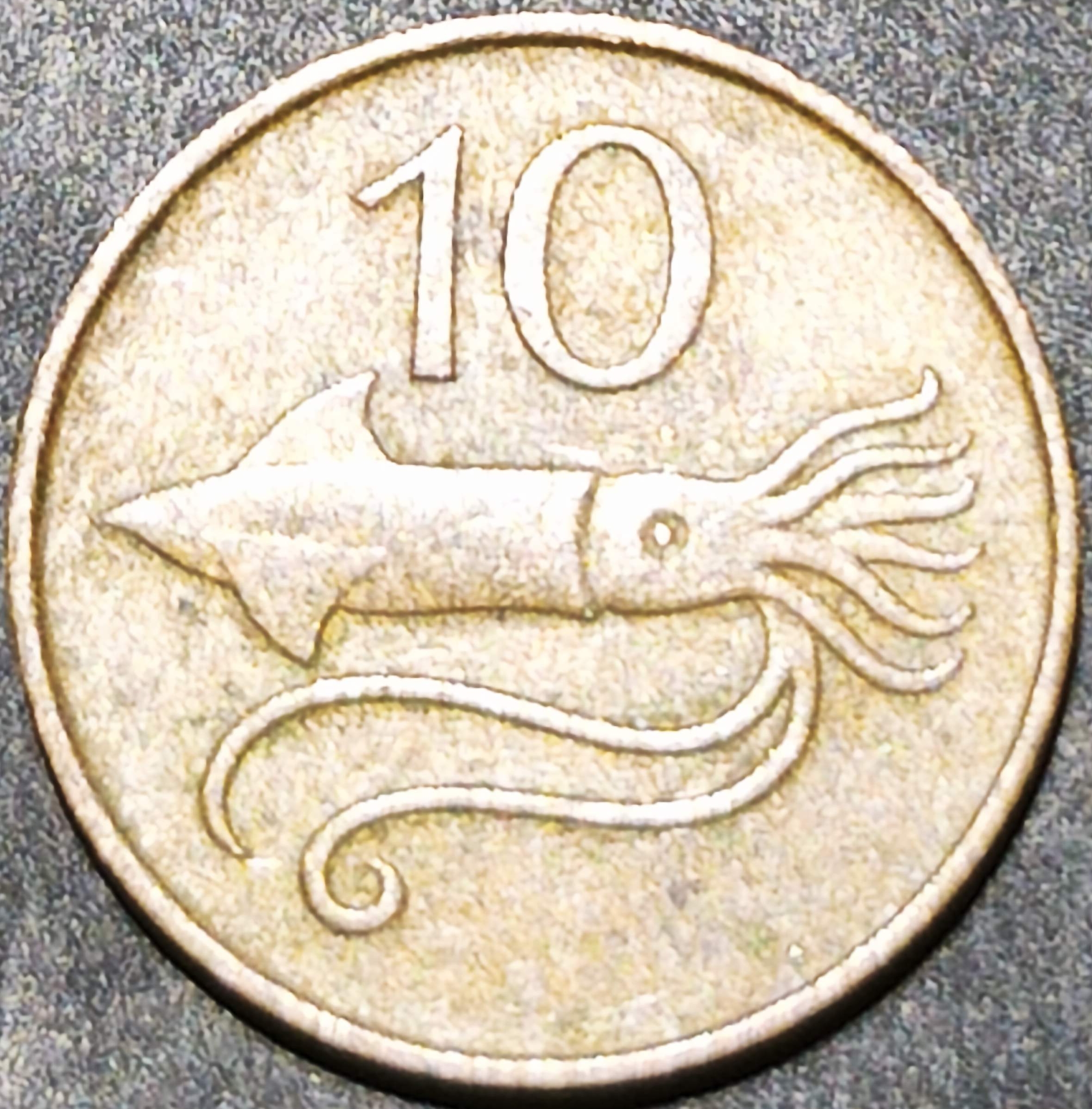 Iceland 10 Aurar 1981