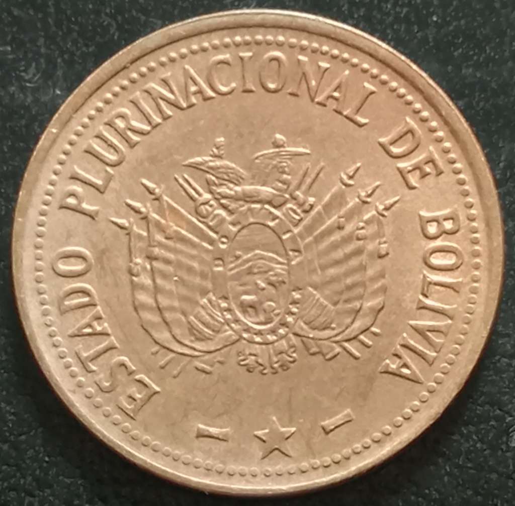 Bolivia 10 Centavo 2010 2012