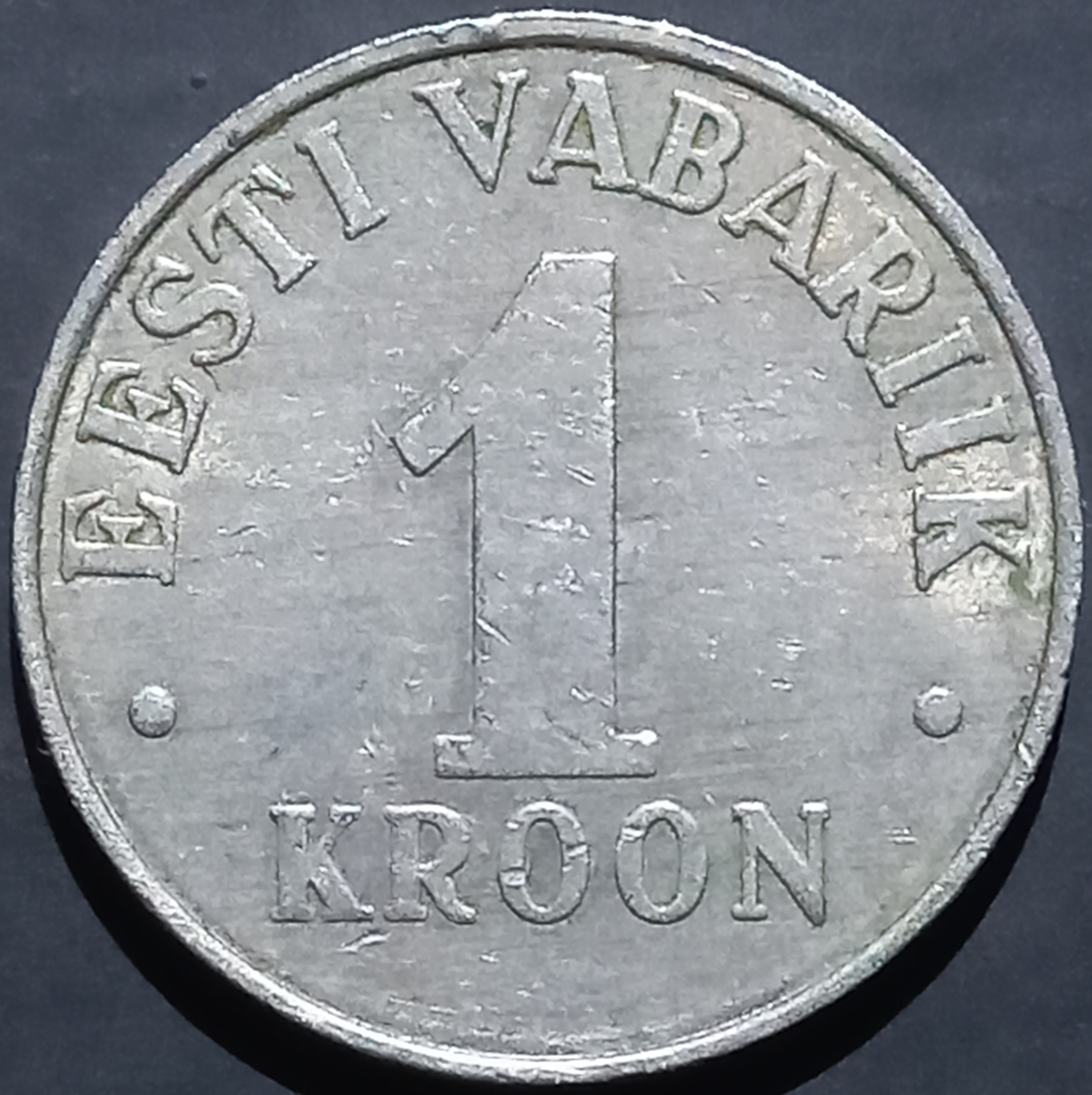 Estonia 1 Kroon 1992~1995 Copper-Nickel