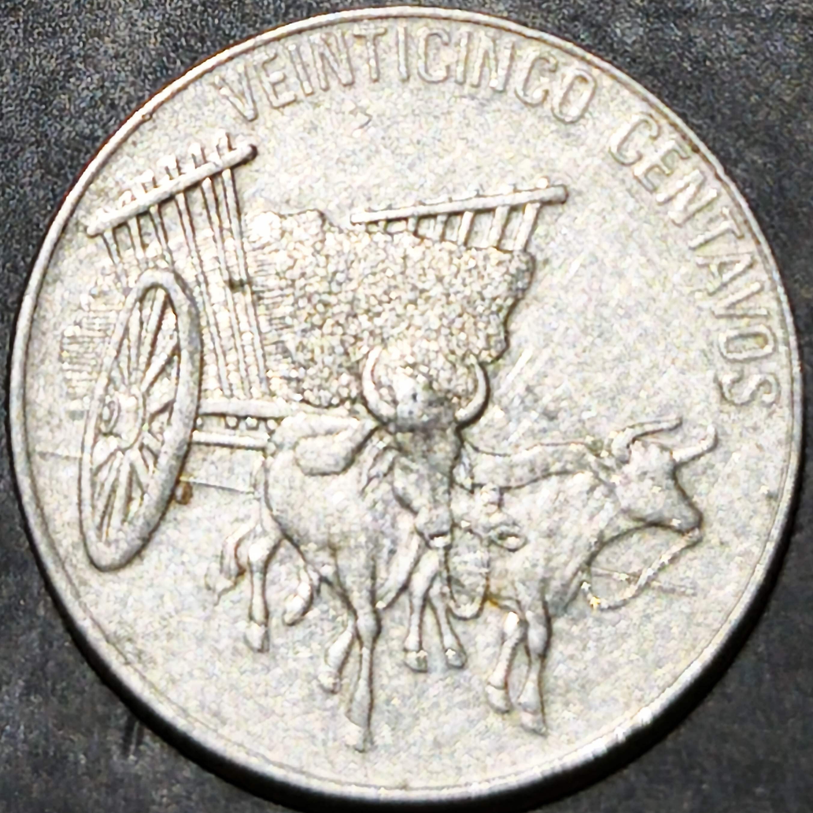 Dominican Republic 25 Centavos 1989~1991