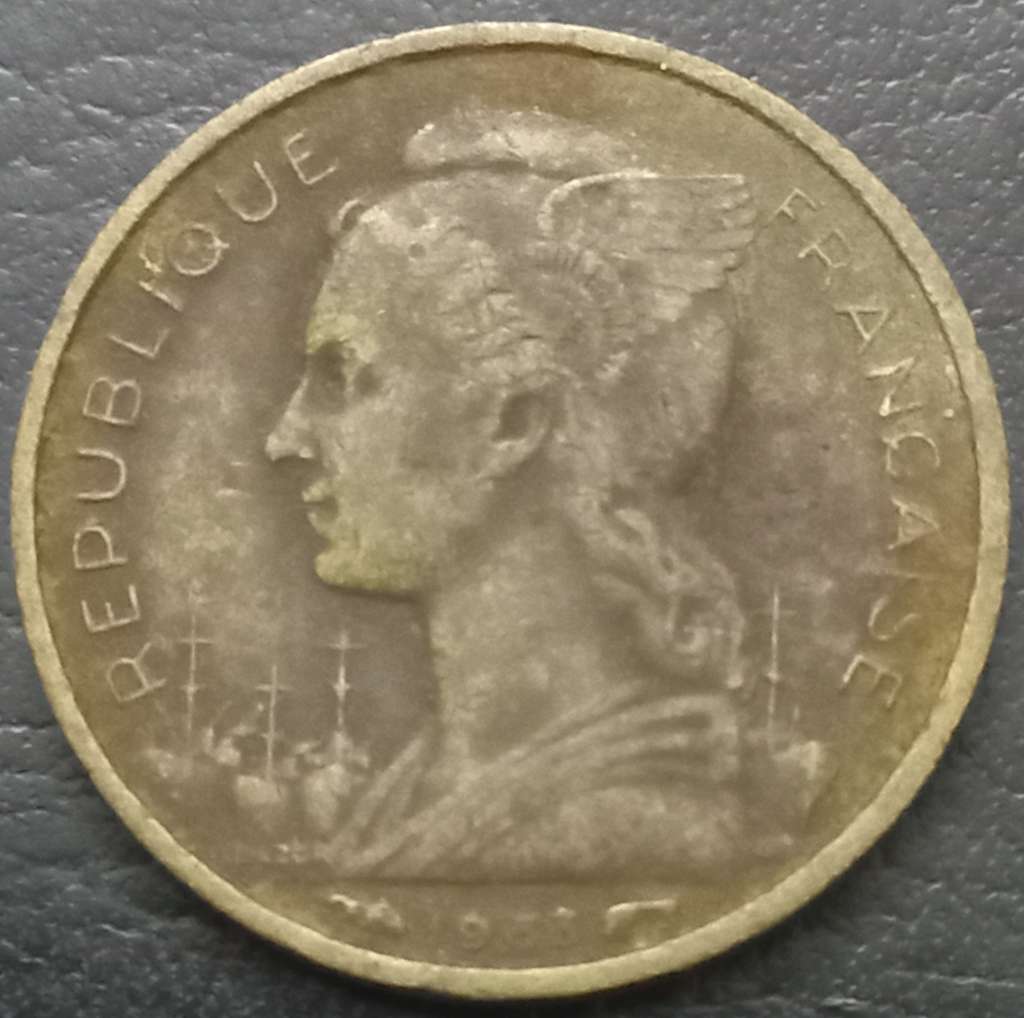 Madagascar 10 Franc 1953