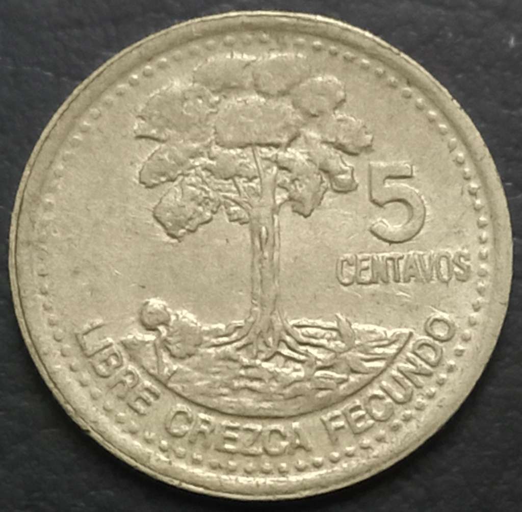 Guatemala 5 Centavo 1997~2010