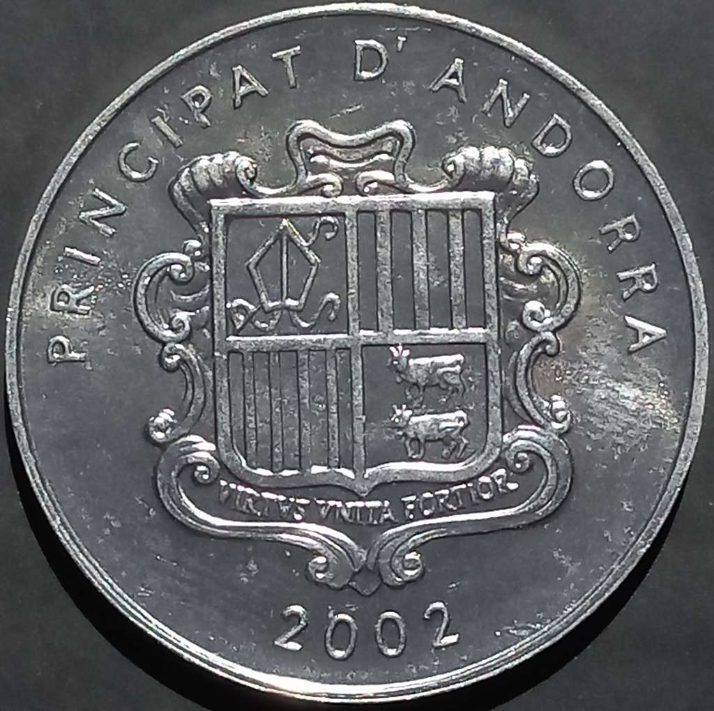 Andorra 1 Cèntim 2002 Charlemagne