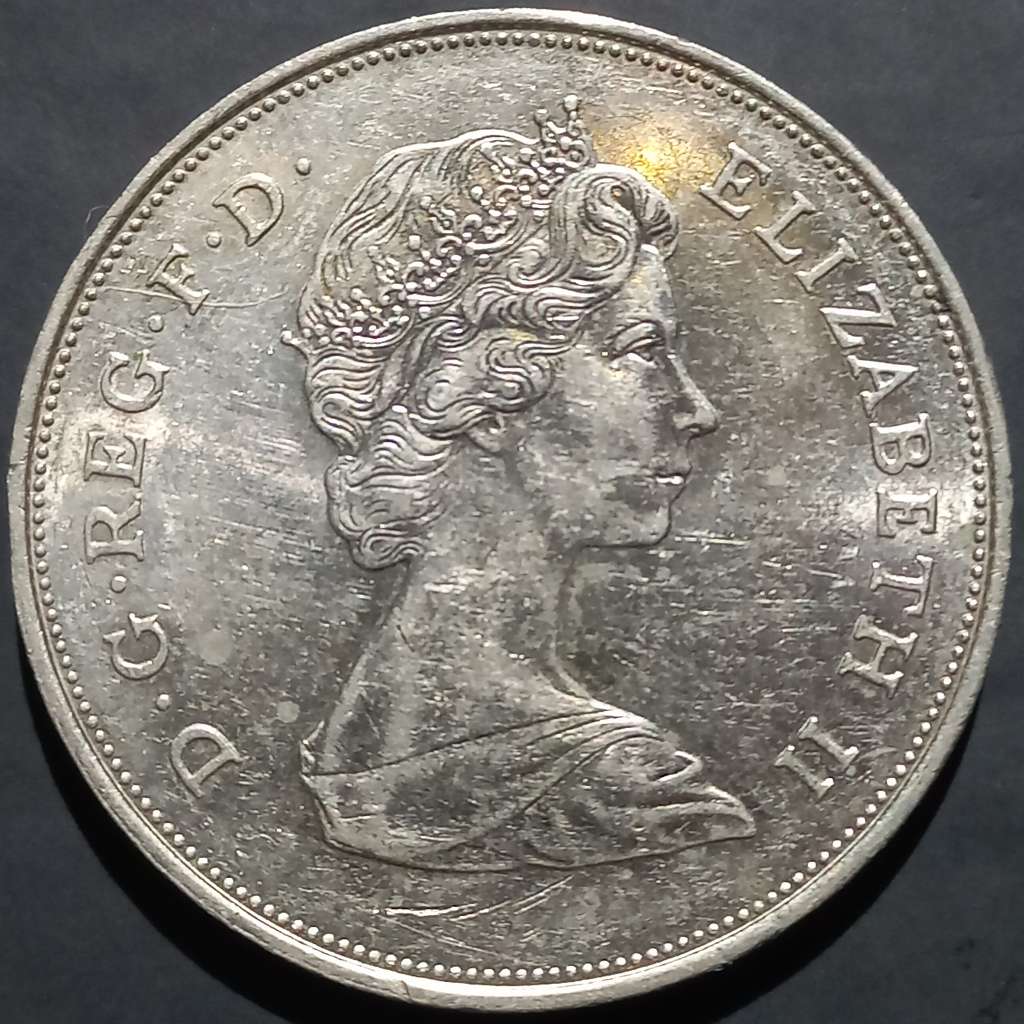 Great Britain 25 Pence 1980 Crown
