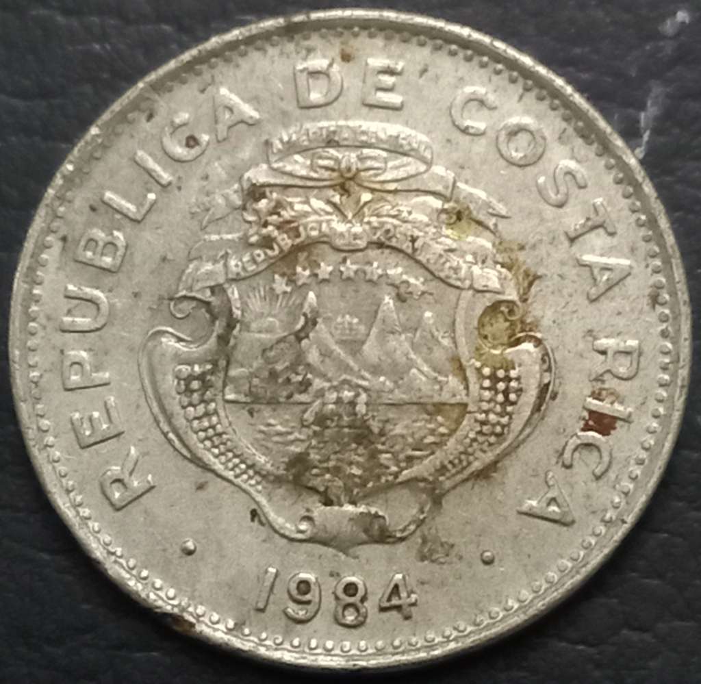 Costa Rica 50 Centimos 1984 