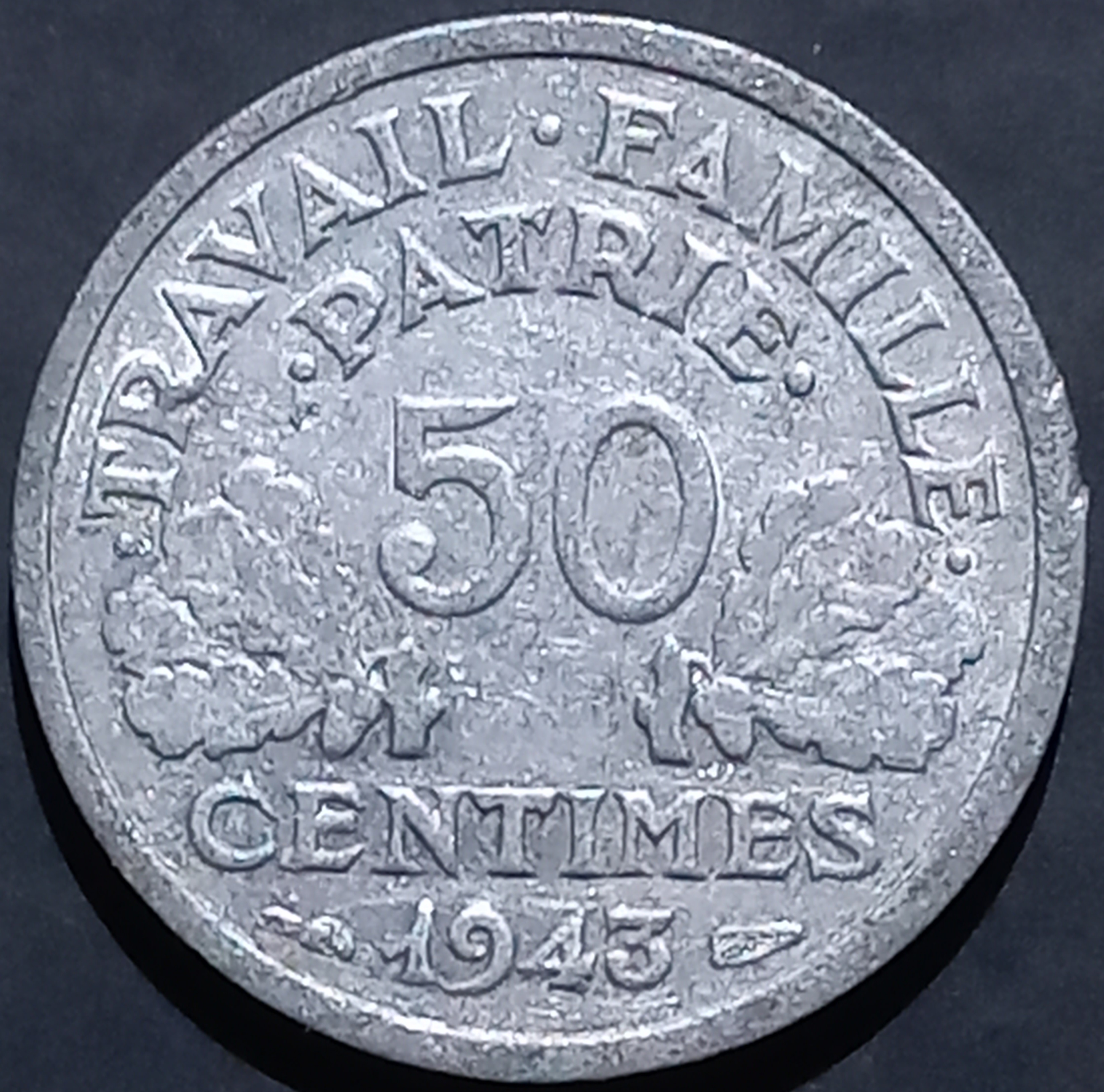 France 50 Centimes 1942 1944