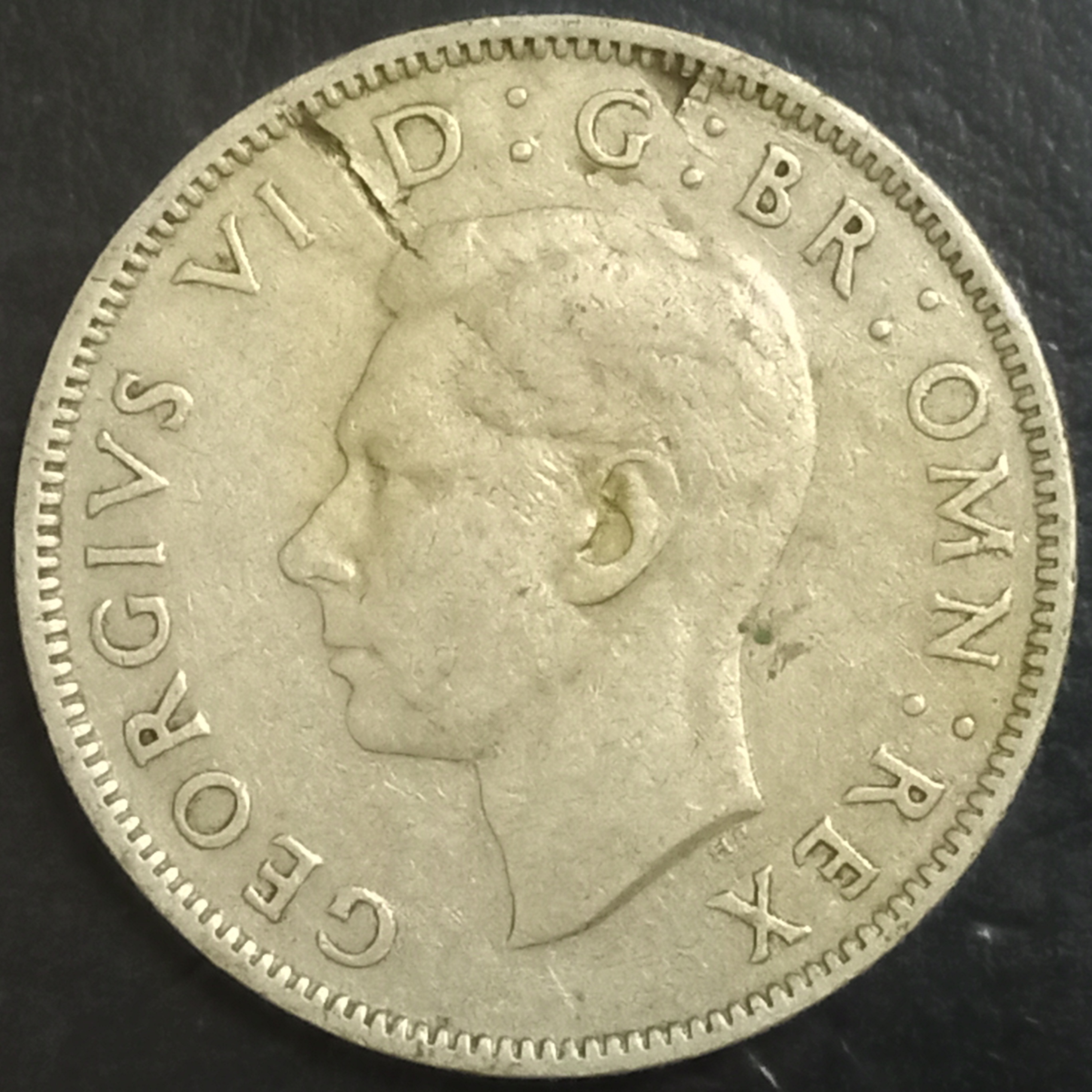 Great Britain 2 Shillings 1947 1948