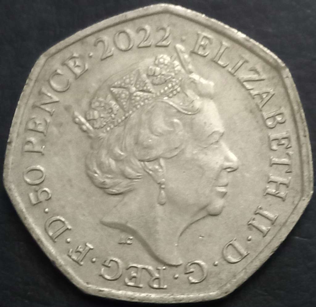 Great Britain 50 Pence 2022