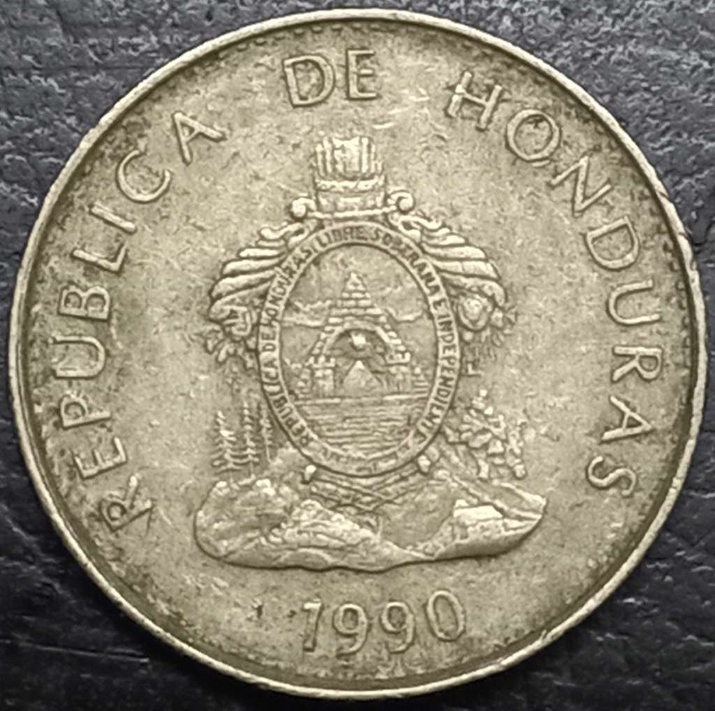 Honduras 20 Centavo 1978 1990